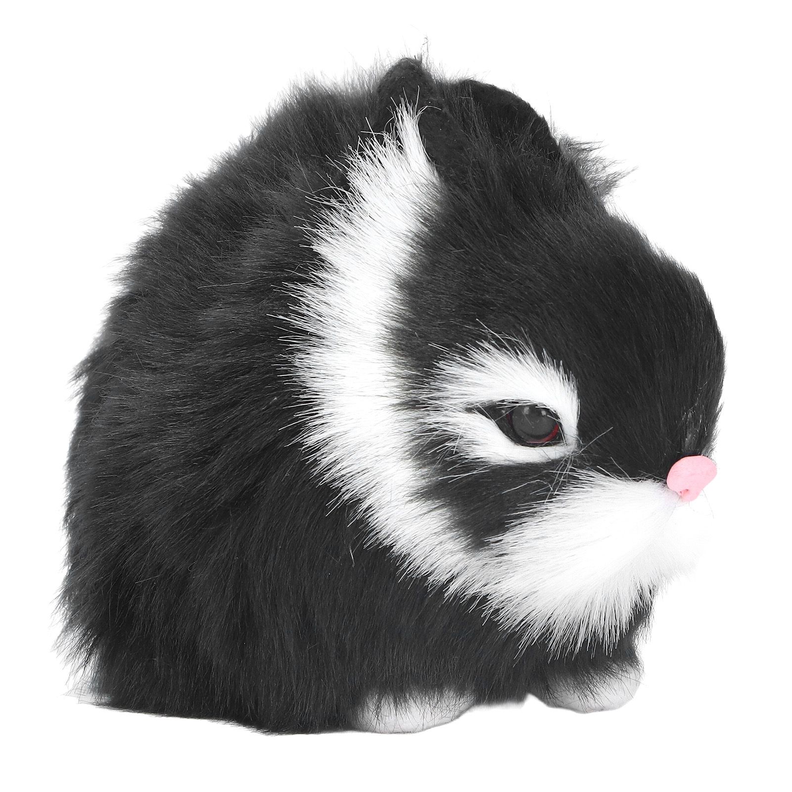 Miniature Plush Rabbits Plastic Plush Material Soft Comfortable Durable view 8