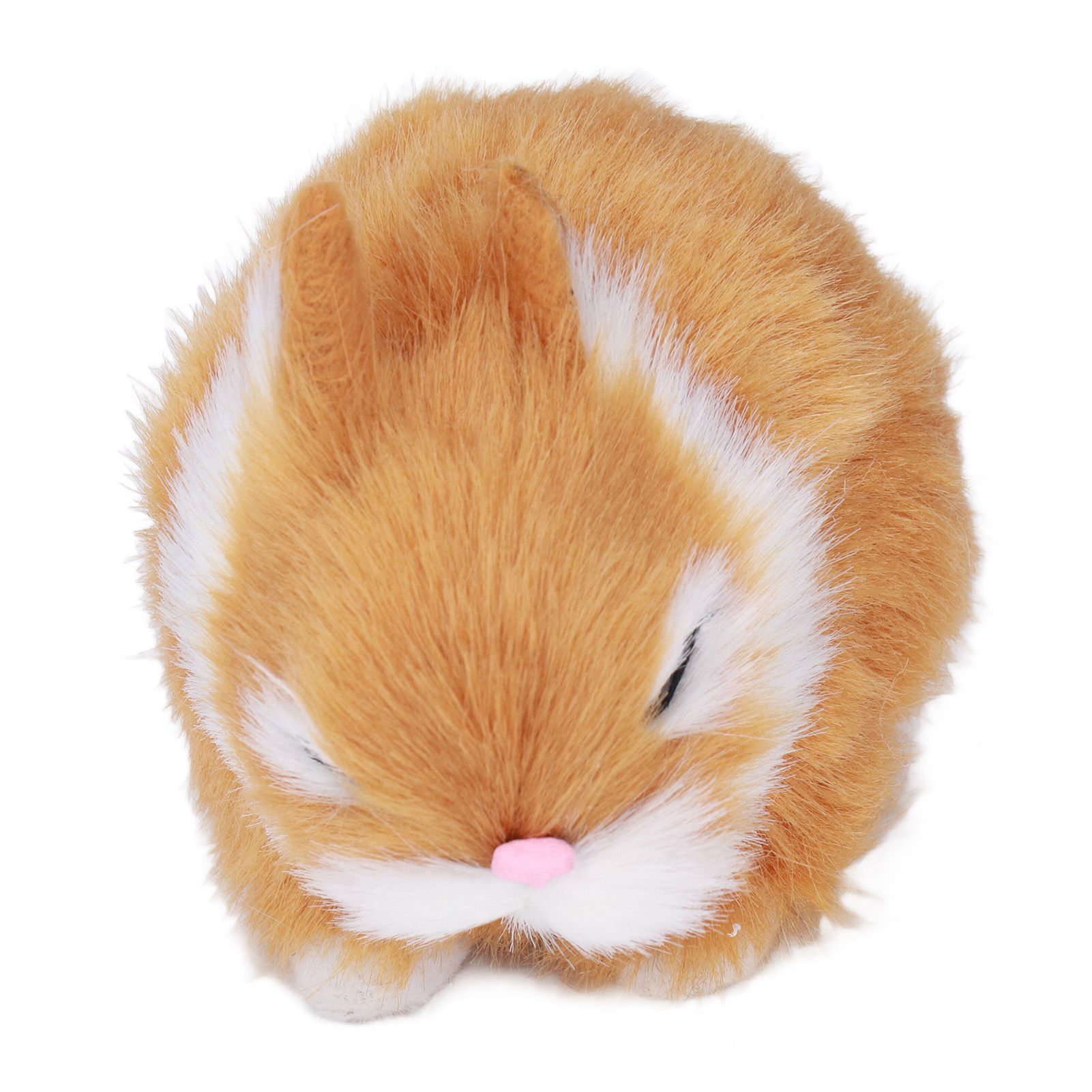 Miniature Plush Rabbits Plastic Plush Material Soft Comfortable Durable view 2