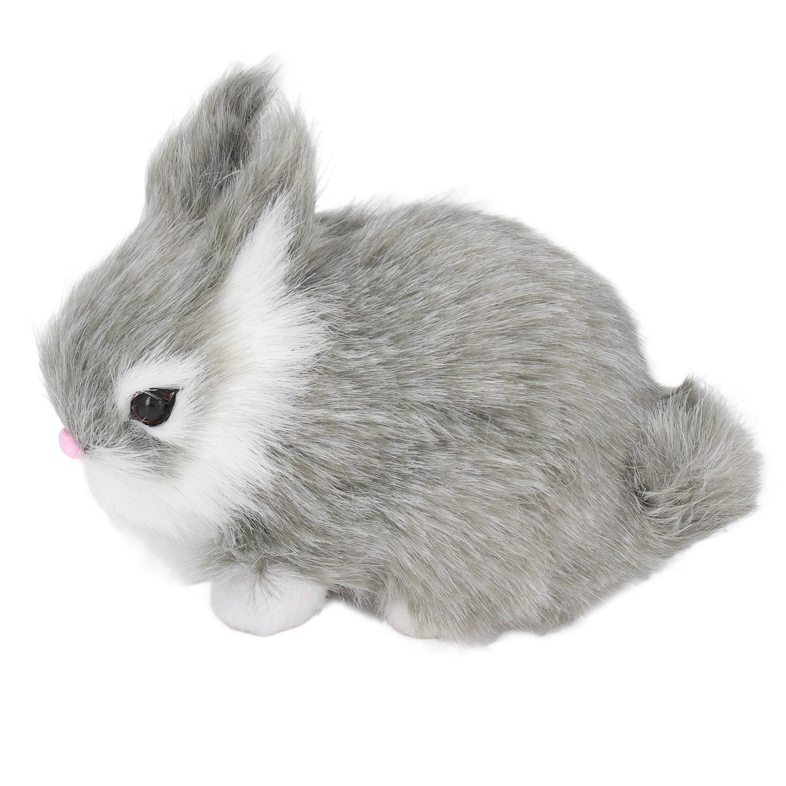 Miniature Plush Rabbits Plastic Plush Material Soft Comfortable Durable view 2