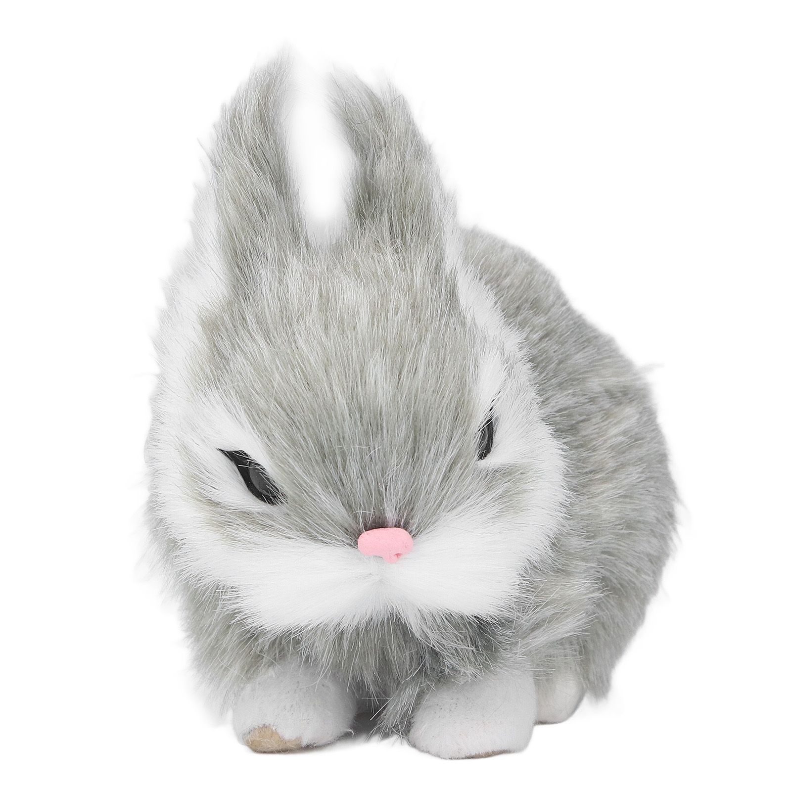 Miniature Plush Rabbits Plastic Plush Material Soft Comfortable Durable view 4