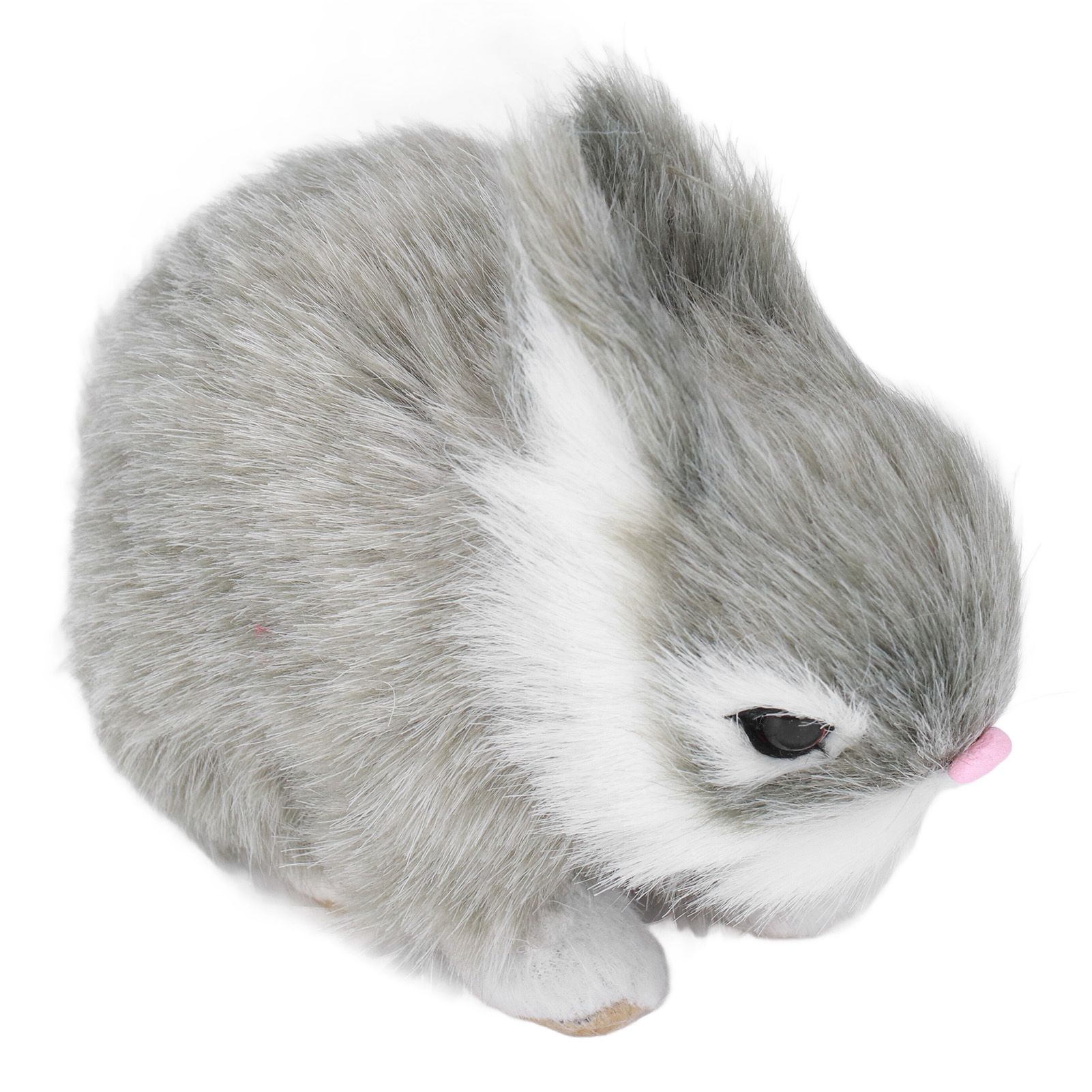 Miniature Plush Rabbits Plastic Plush Material Soft Comfortable Durable view 6