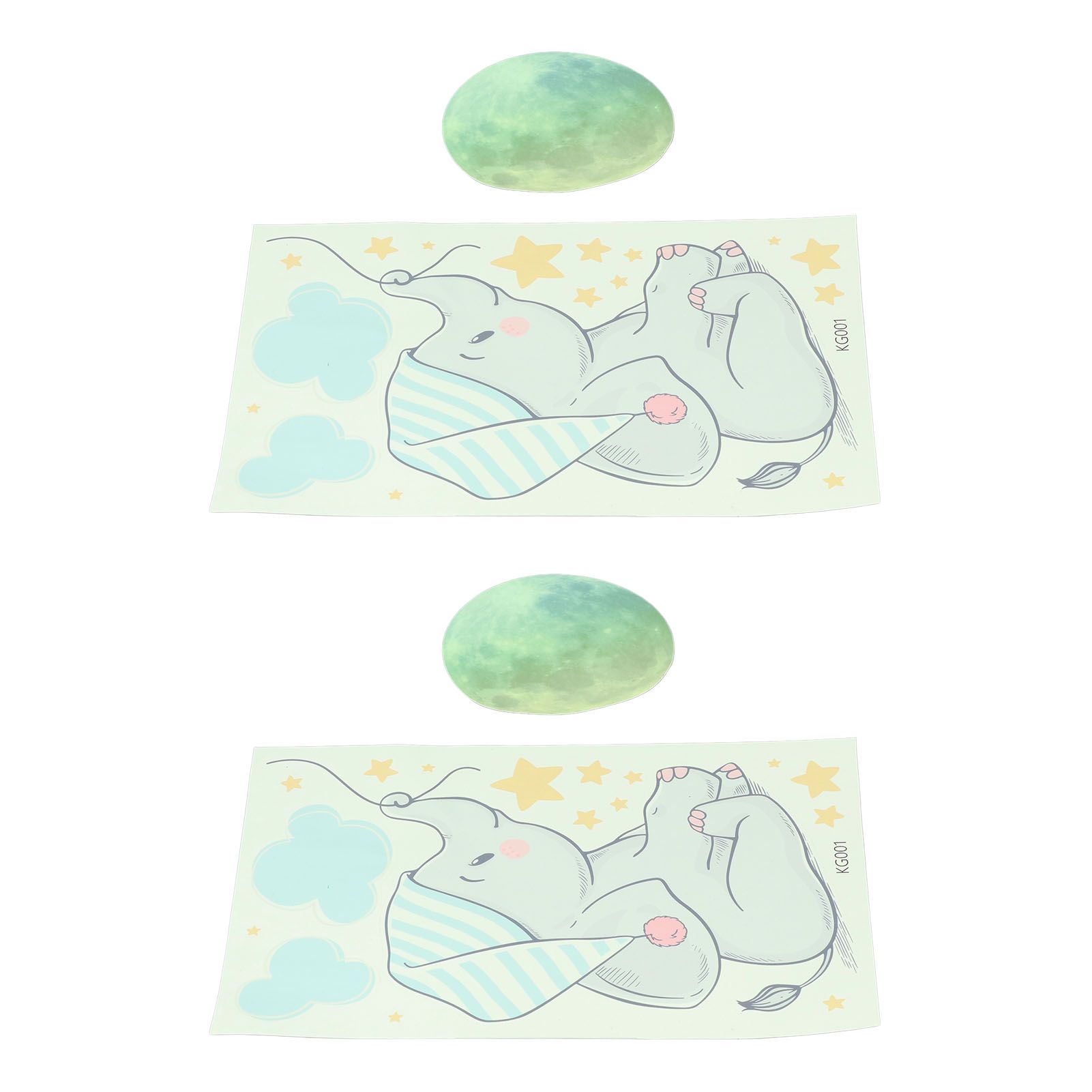 2Set Luminous Wall Sticker DIY Glowing Wall Decals Self Adhesive Wall Paper view 10
