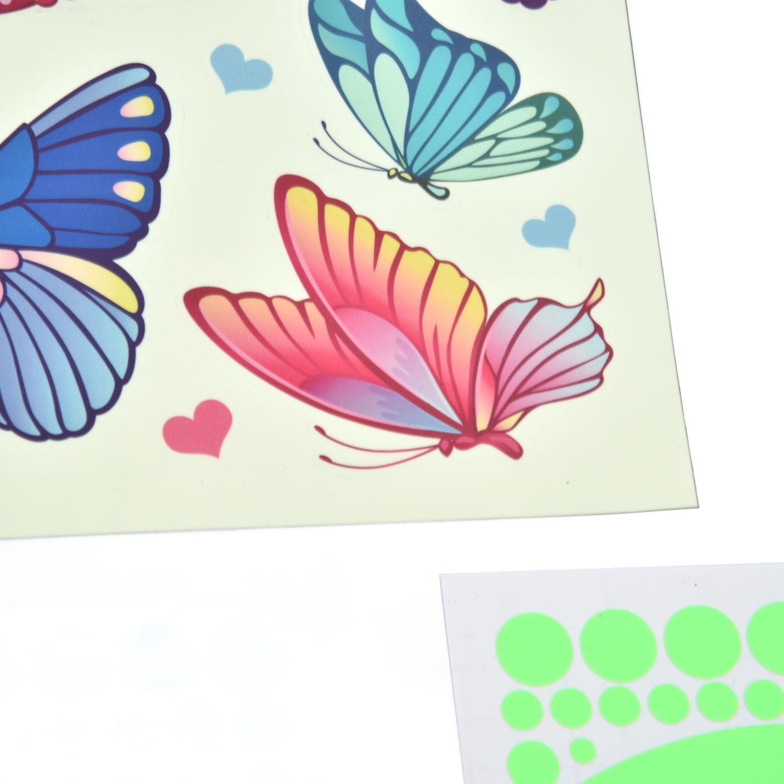 4Pcs Wall Stickers PVC Material Self Adhesive Luminous Design Cute Exquisite view 15
