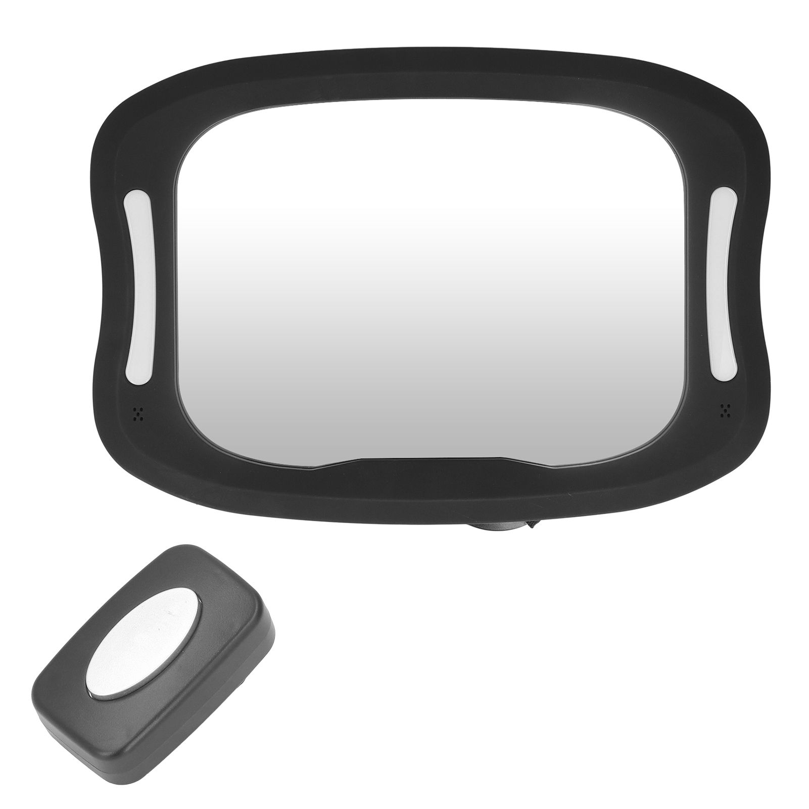 Baby Car Mirror Safely Monitor Infant Child Dynamic with Soft LED Light Wide