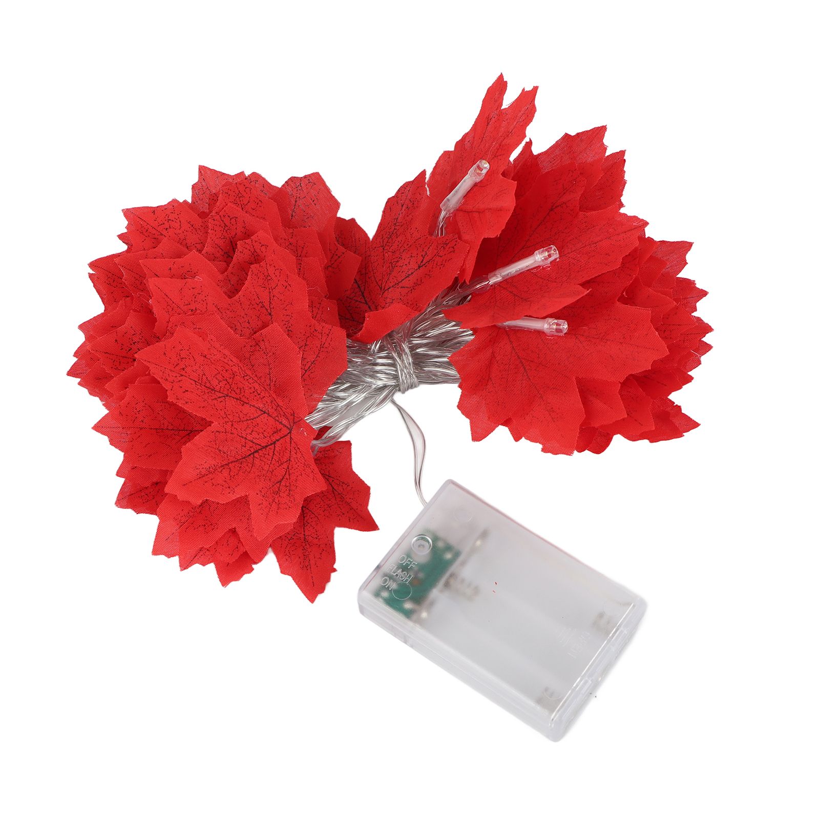 Maple Leaves String Lights 4m/13.12ft 40LEDs Twinkle Hanging Lighting view 2
