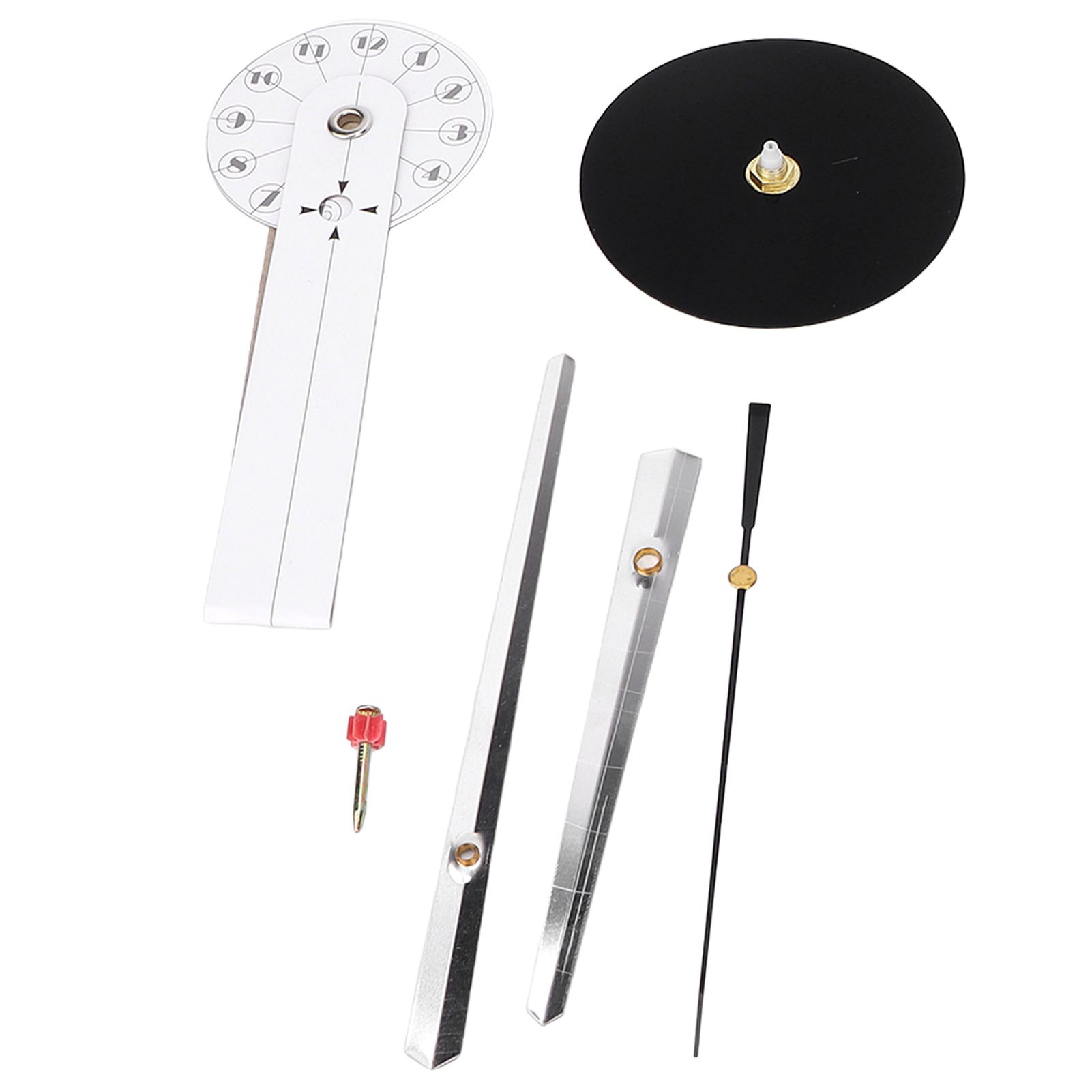 DIY Wall Clock Silent Stylish Decorative Frameless Hanging Clock for Living view 13