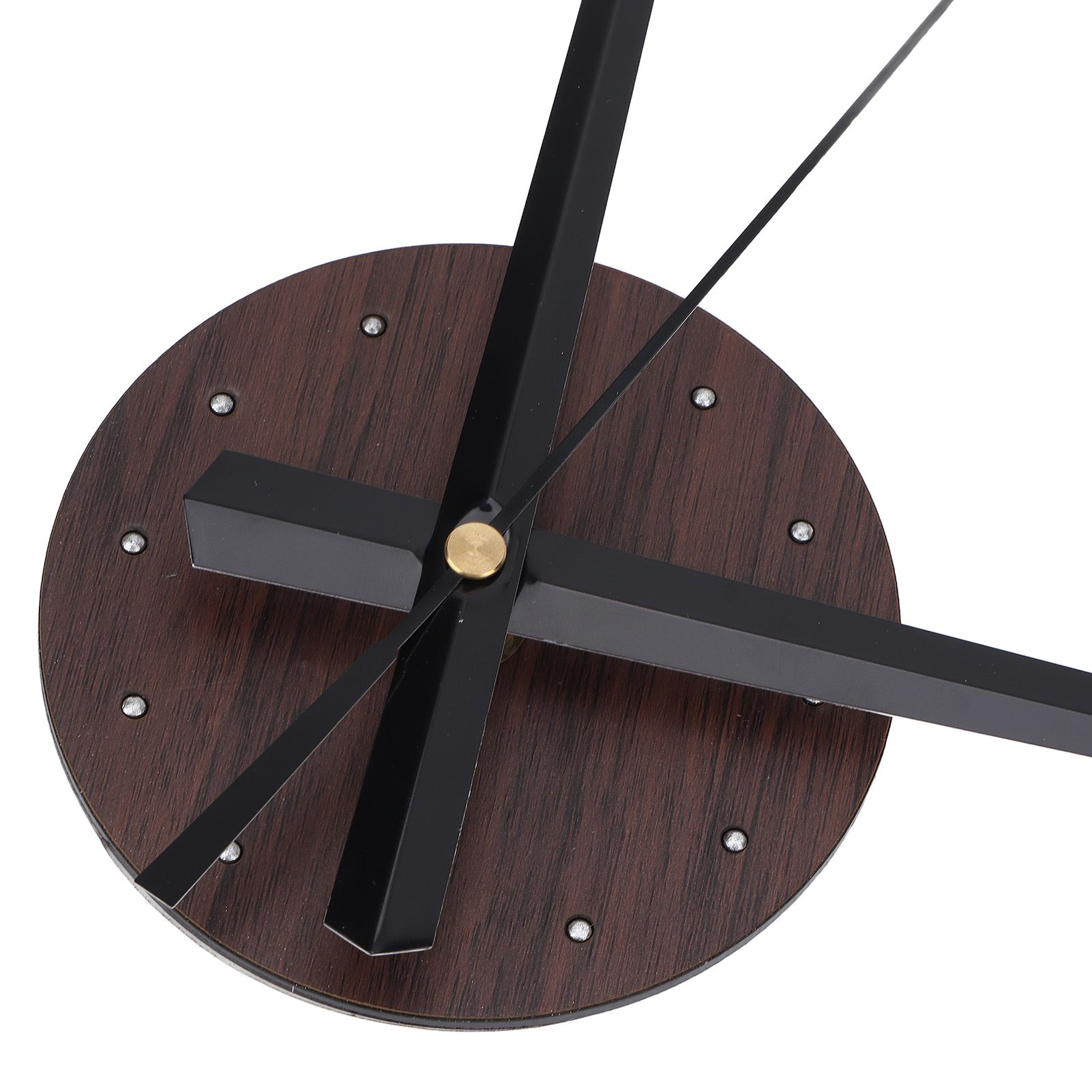 Frameless Wall Clock Deer Head 3D Effect Self Adhesive DIY Clock with Silent view 13