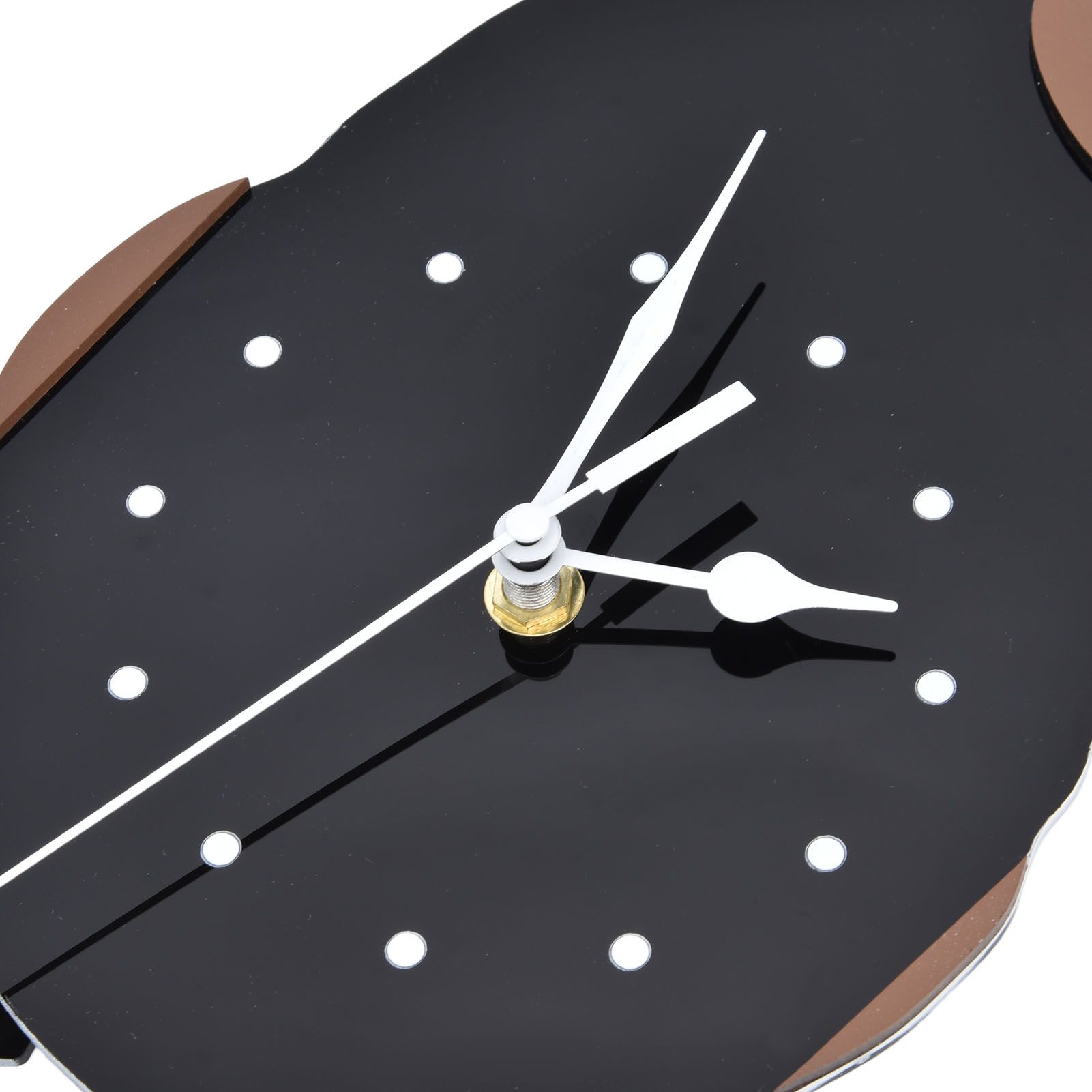 Wall Clock Self Adhesive Waterproof 3D Effect Silent Movement Dog Wall Clock view 13