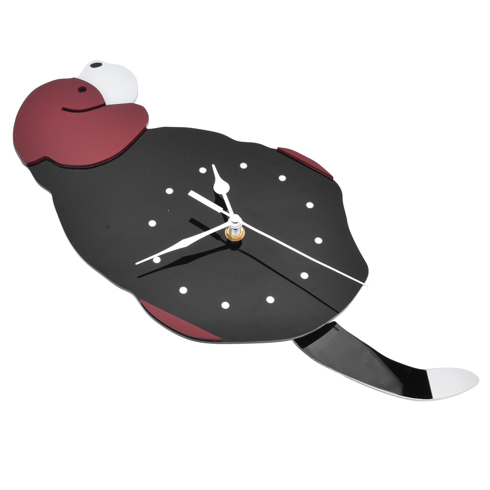 Wall Clock Swing Dog DIY Simple Fashion Silent Frameless Wall Clock With Swing view 5