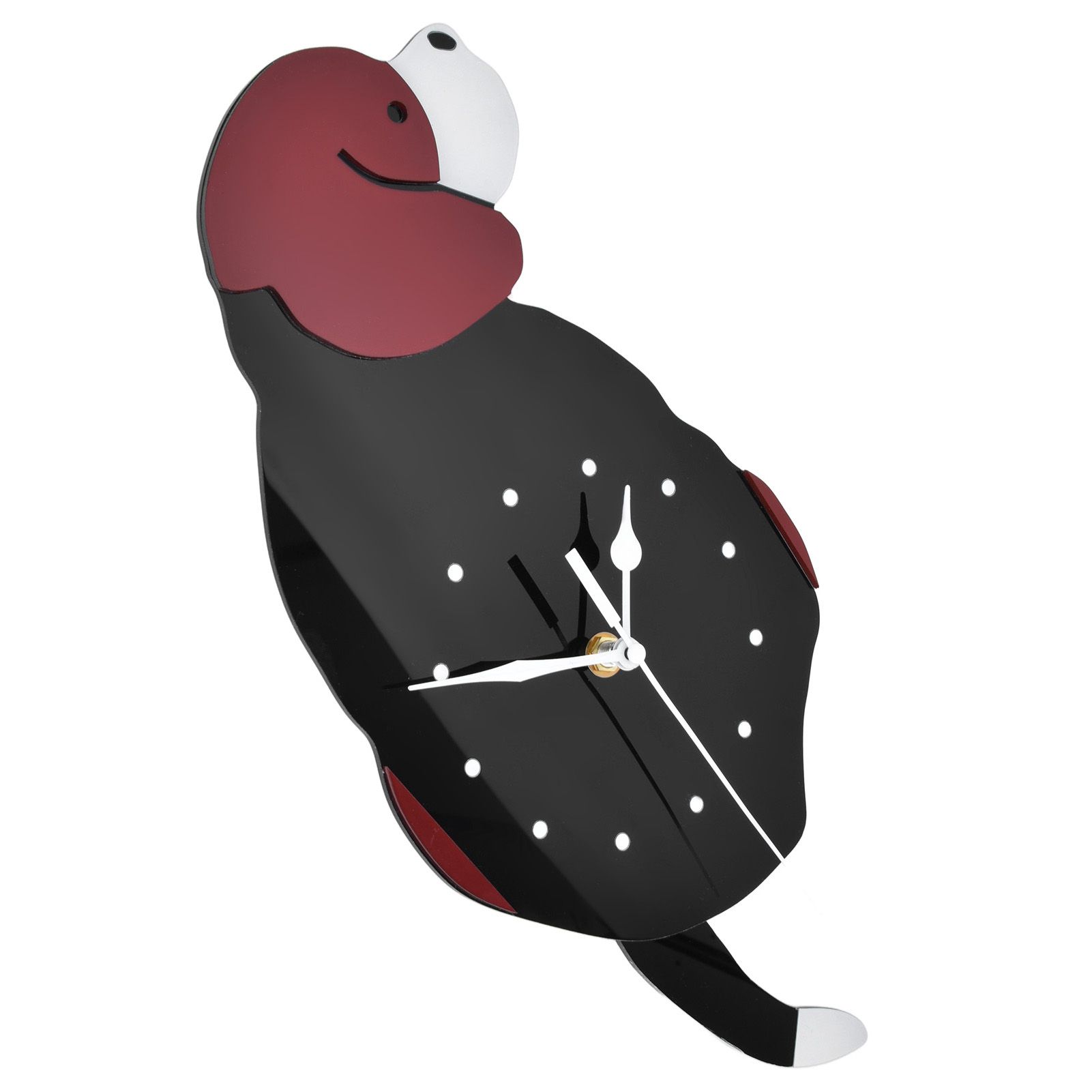 Wall Clock Swing Dog DIY Simple Fashion Silent Frameless Wall Clock With Swing view 9