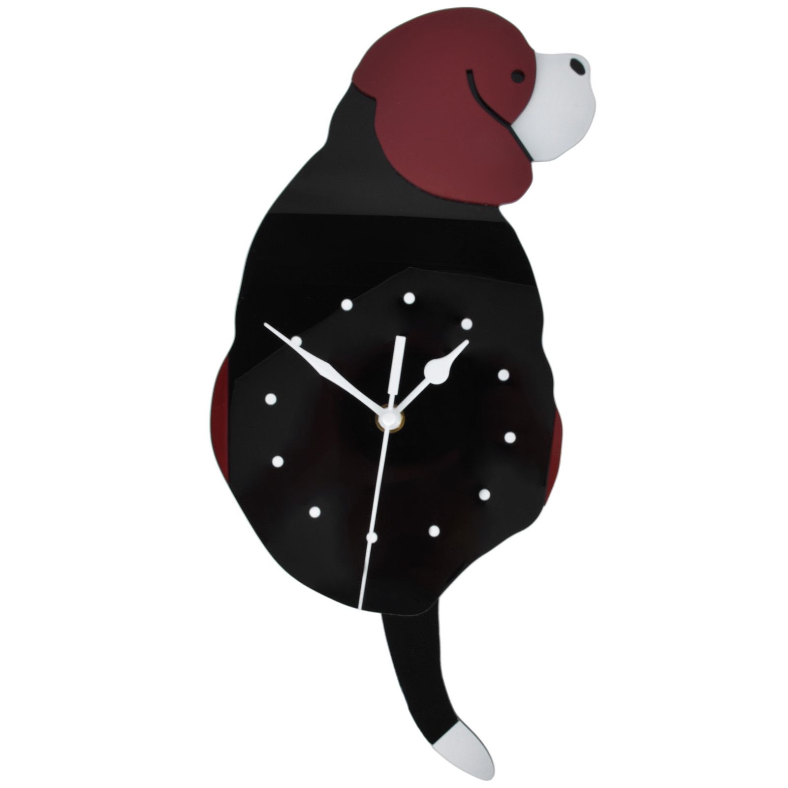 Wall Clock Swing Dog DIY Simple Fashion Silent Frameless Wall Clock With Swing view 10