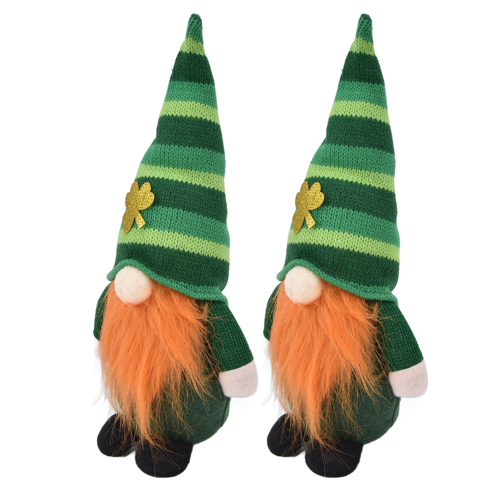 2pcs Gnomes Plush Representing Good Luck Expressing ST Patricks Day Feeling view 3