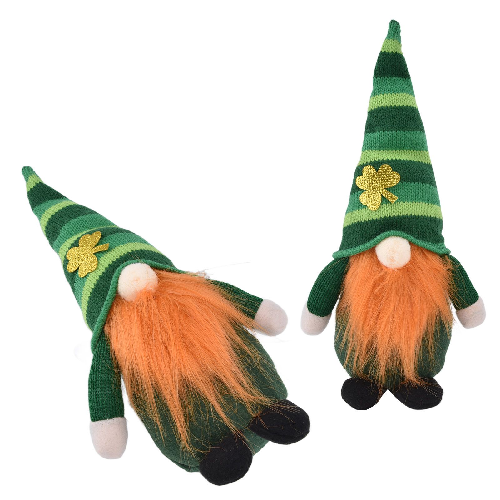 2pcs Gnomes Plush Representing Good Luck Expressing ST Patricks Day Feeling view 4