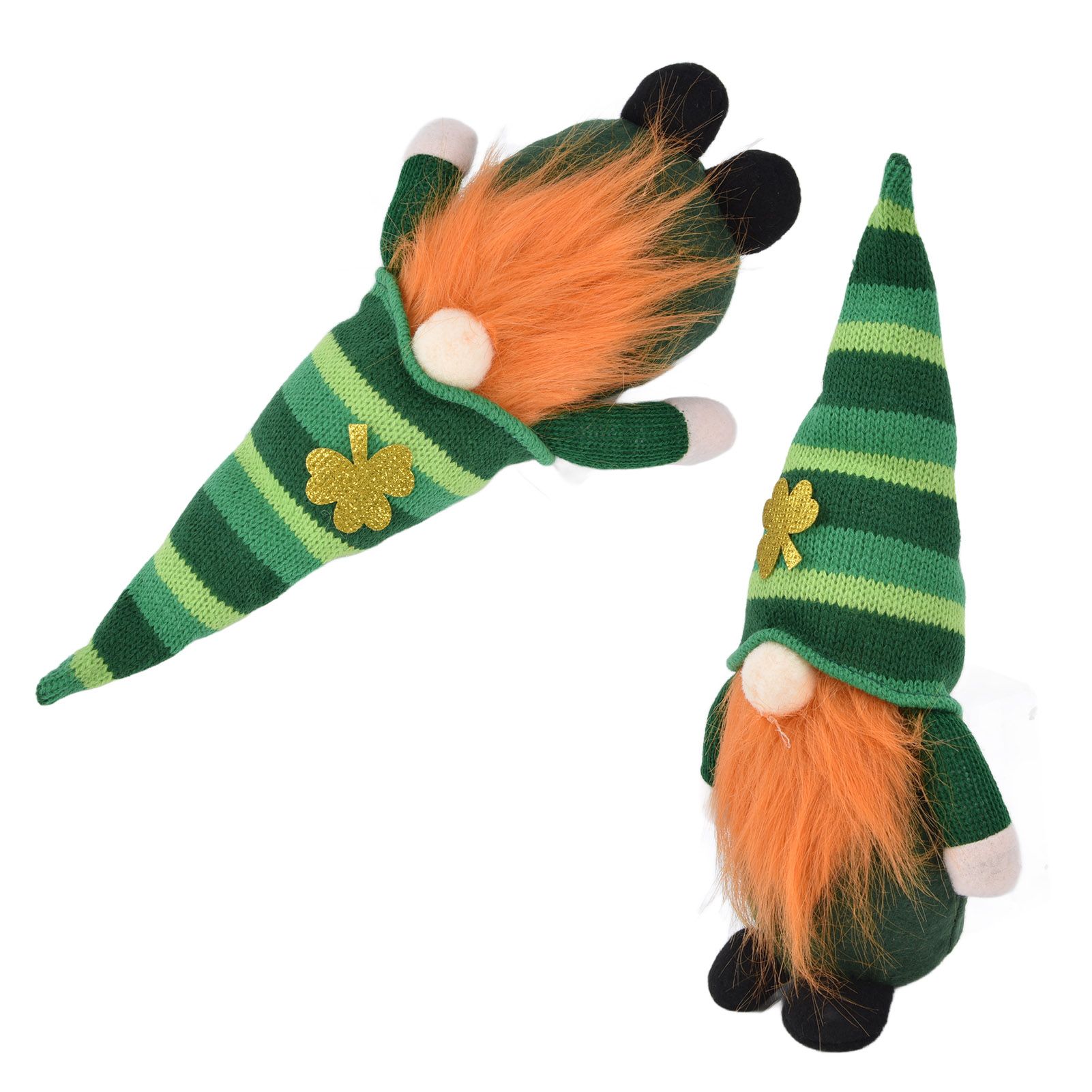 2pcs Gnomes Plush Representing Good Luck Expressing ST Patricks Day Feeling view 5