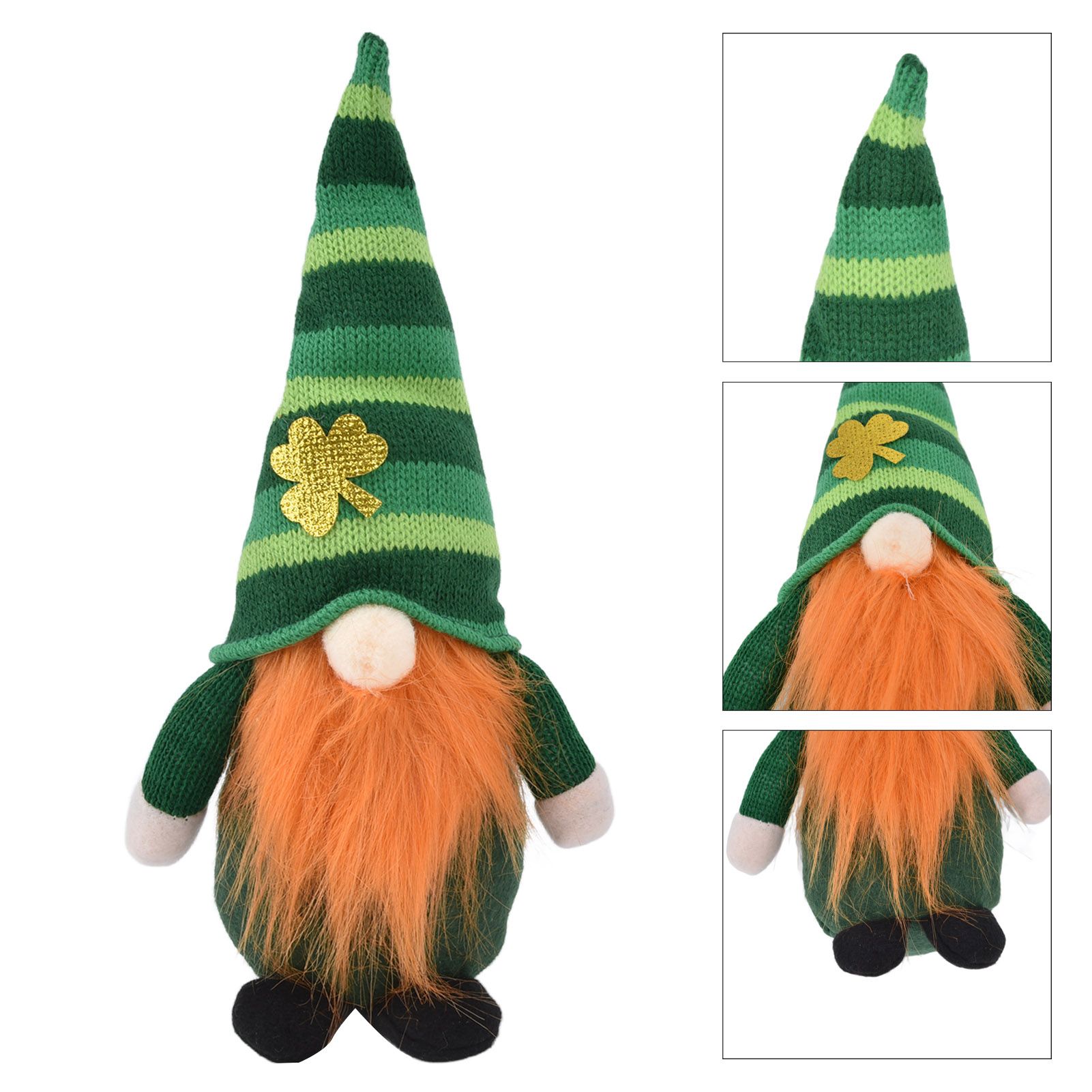 2pcs Gnomes Plush Representing Good Luck Expressing ST Patricks Day Feeling view 6