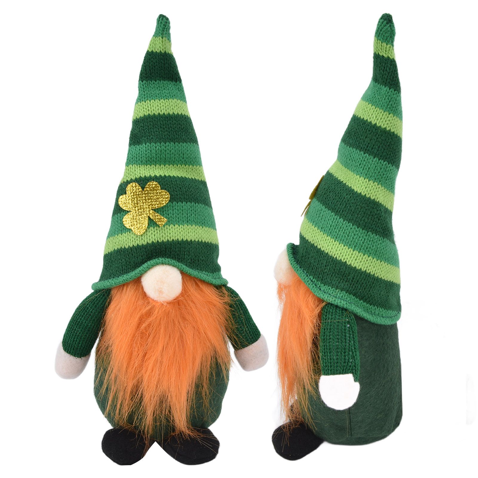 2pcs Gnomes Plush Representing Good Luck Expressing ST Patricks Day Feeling view 7