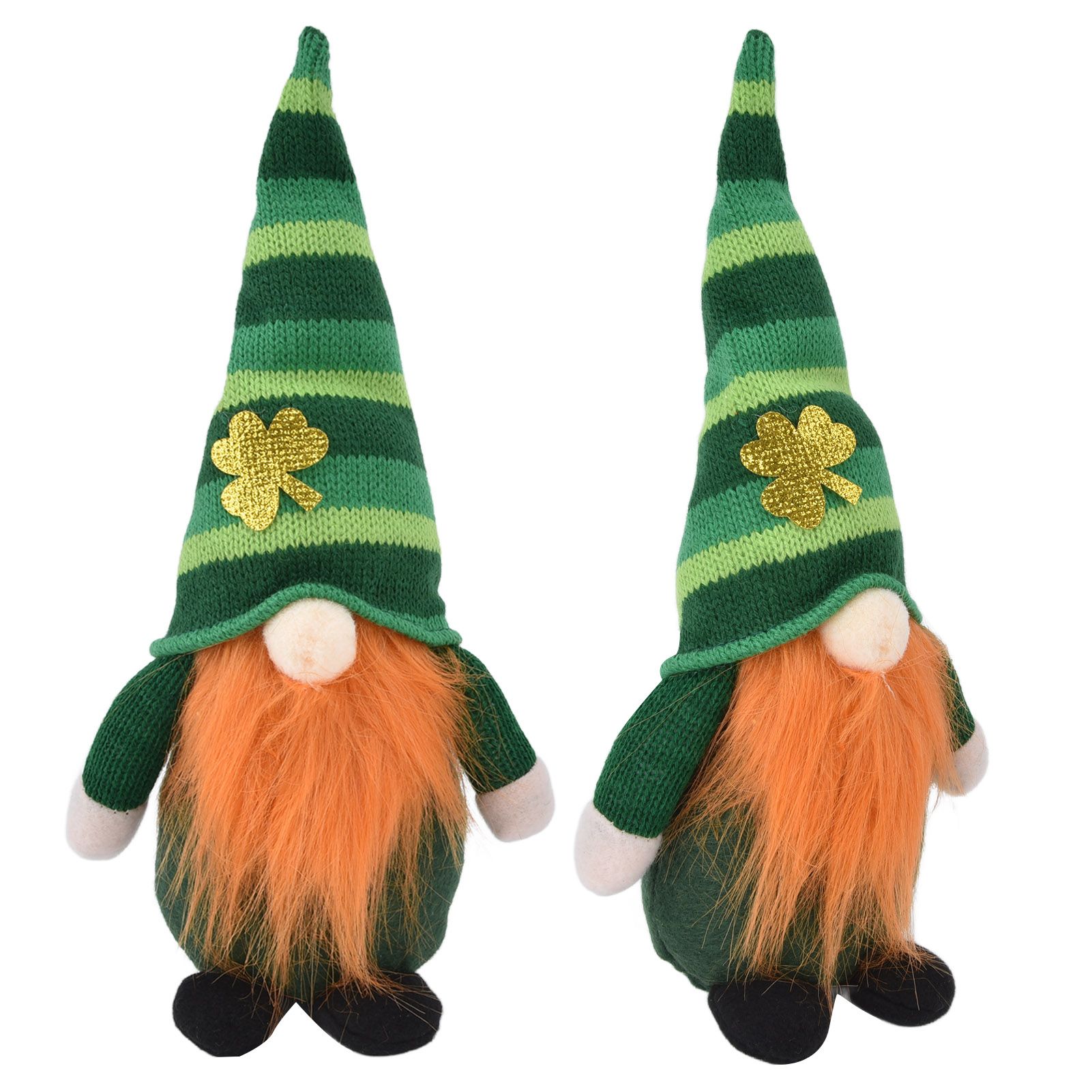 2pcs Gnomes Plush Representing Good Luck Expressing ST Patricks Day Feeling view 8
