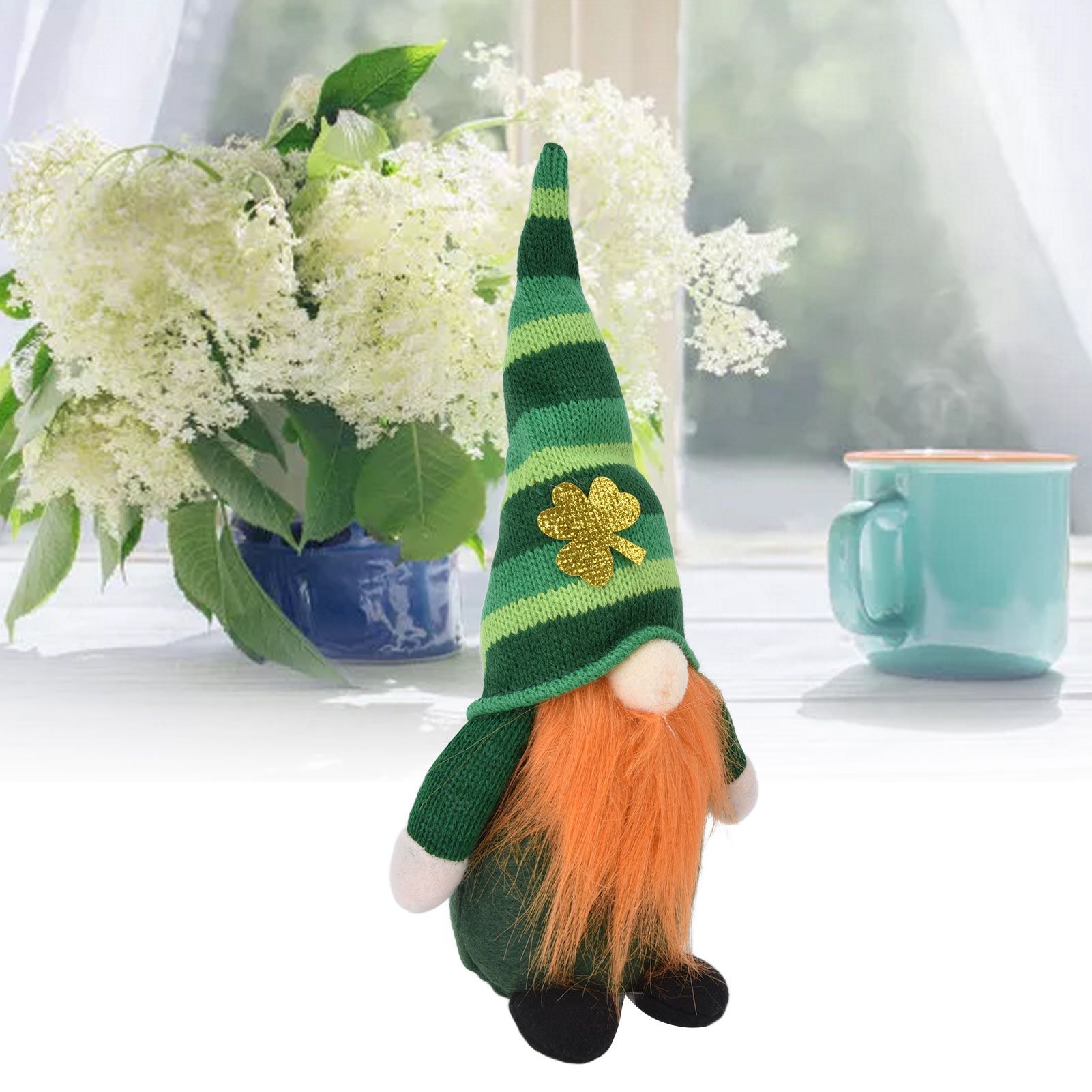 2pcs Gnomes Plush Representing Good Luck Expressing ST Patricks Day Feeling view 12