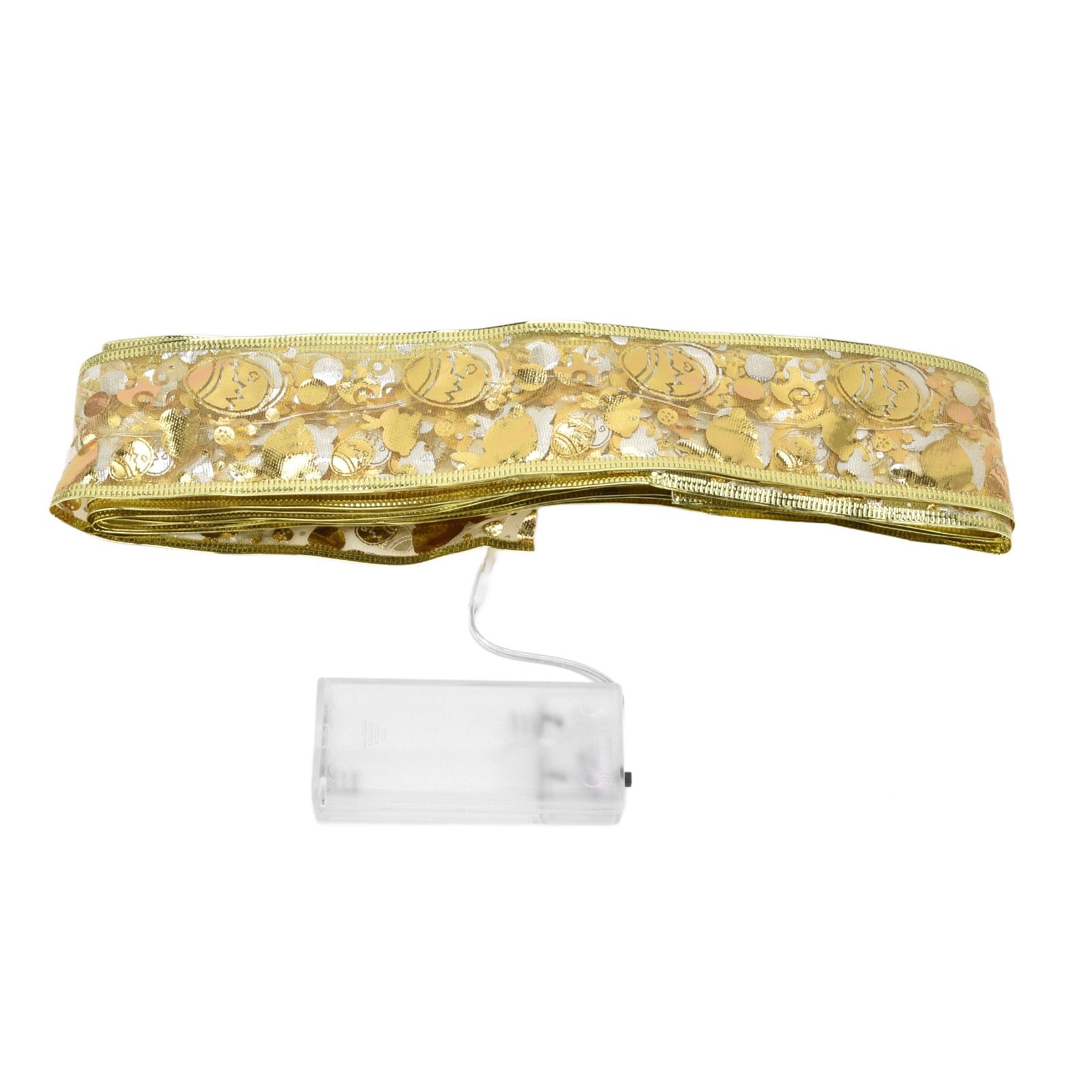Ribbon Fairy LED Lights Gold Easter Decoration String Shining Ribbon Fairy — image 1