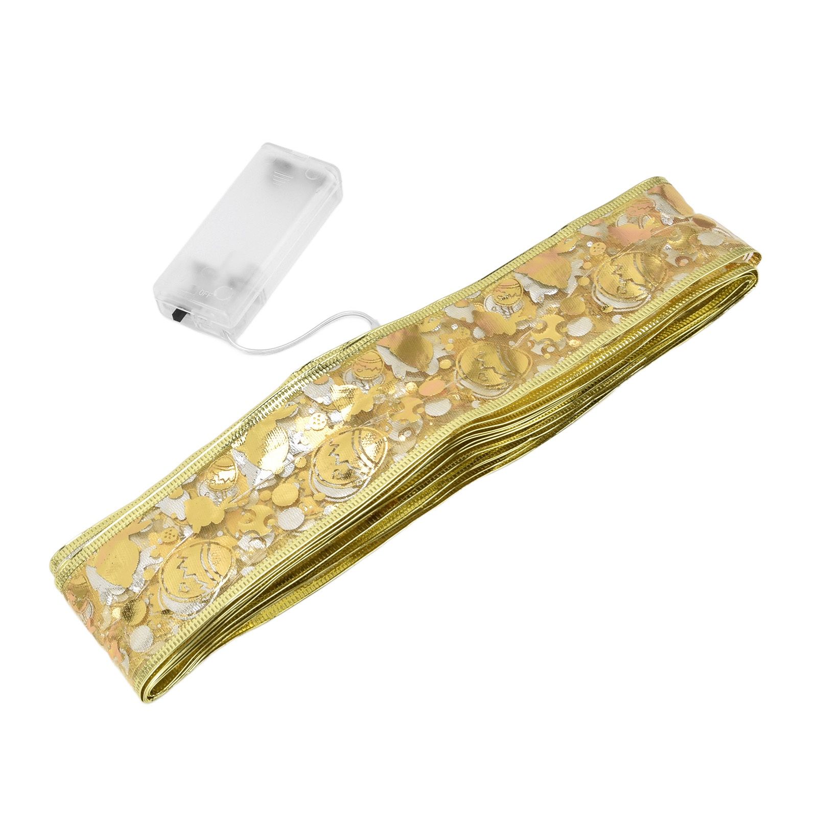 Ribbon Fairy LED Lights Gold Easter Decoration String Shining Ribbon Fairy view 5