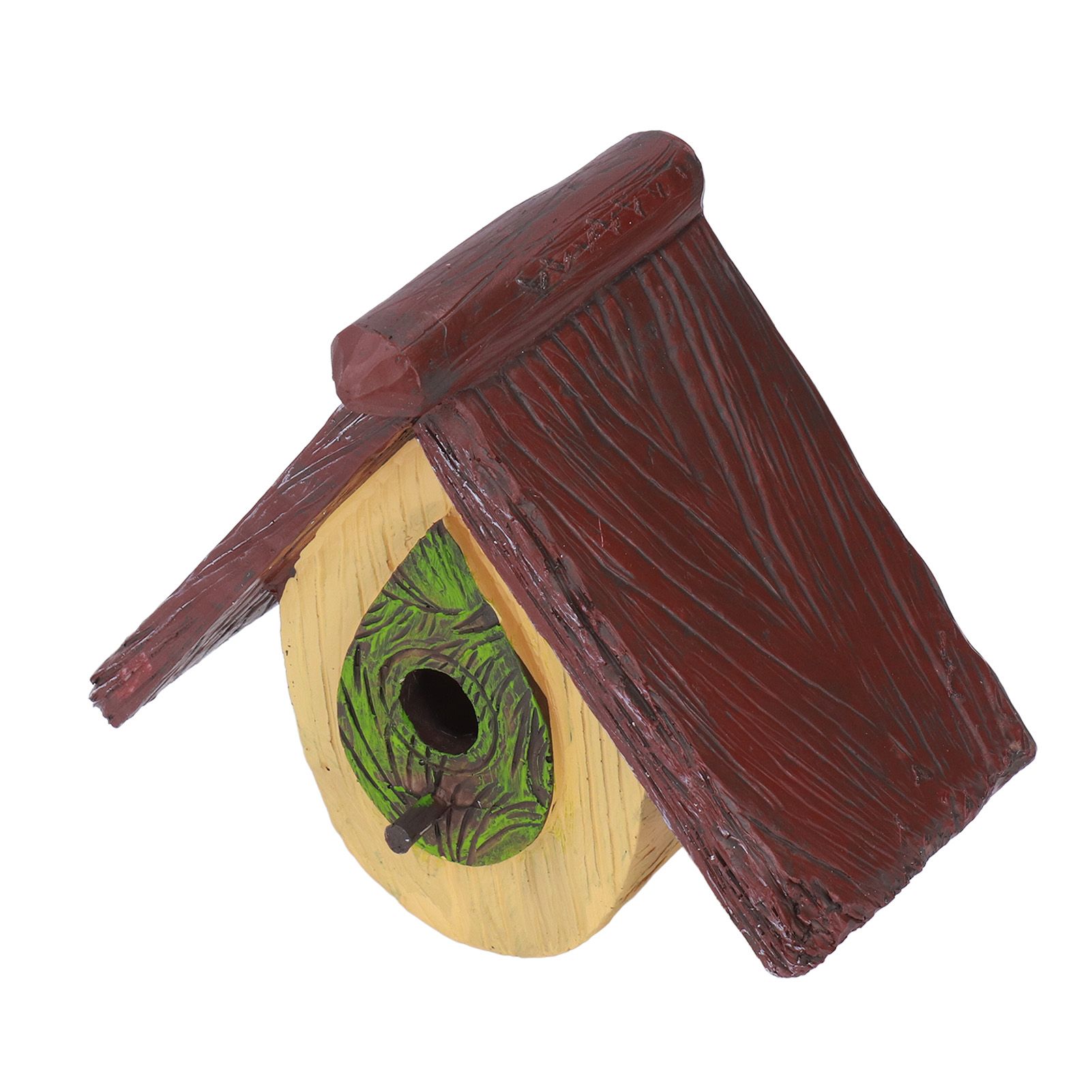 Bird House Garden Tree Decoration Hummingbird Synthetic Resin House Craft view 4