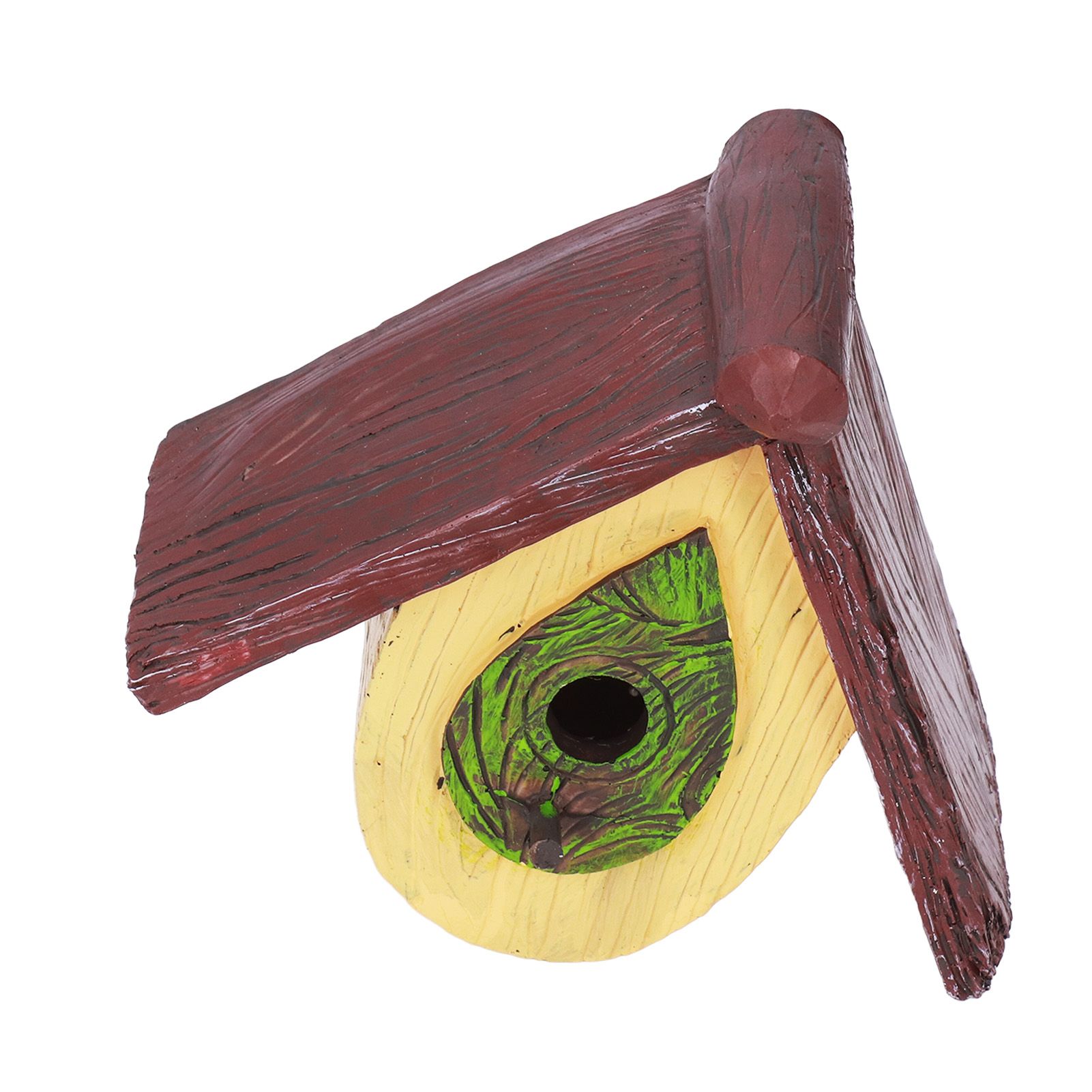 Bird House Garden Tree Decoration Hummingbird Synthetic Resin House Craft view 6