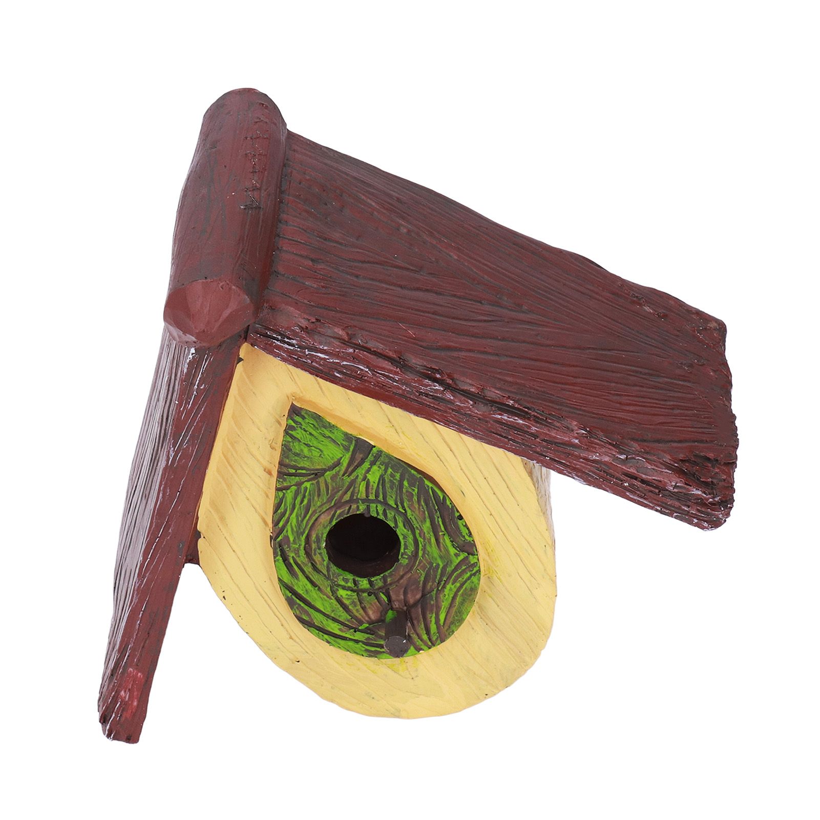 Bird House Garden Tree Decoration Hummingbird Synthetic Resin House Craft view 8