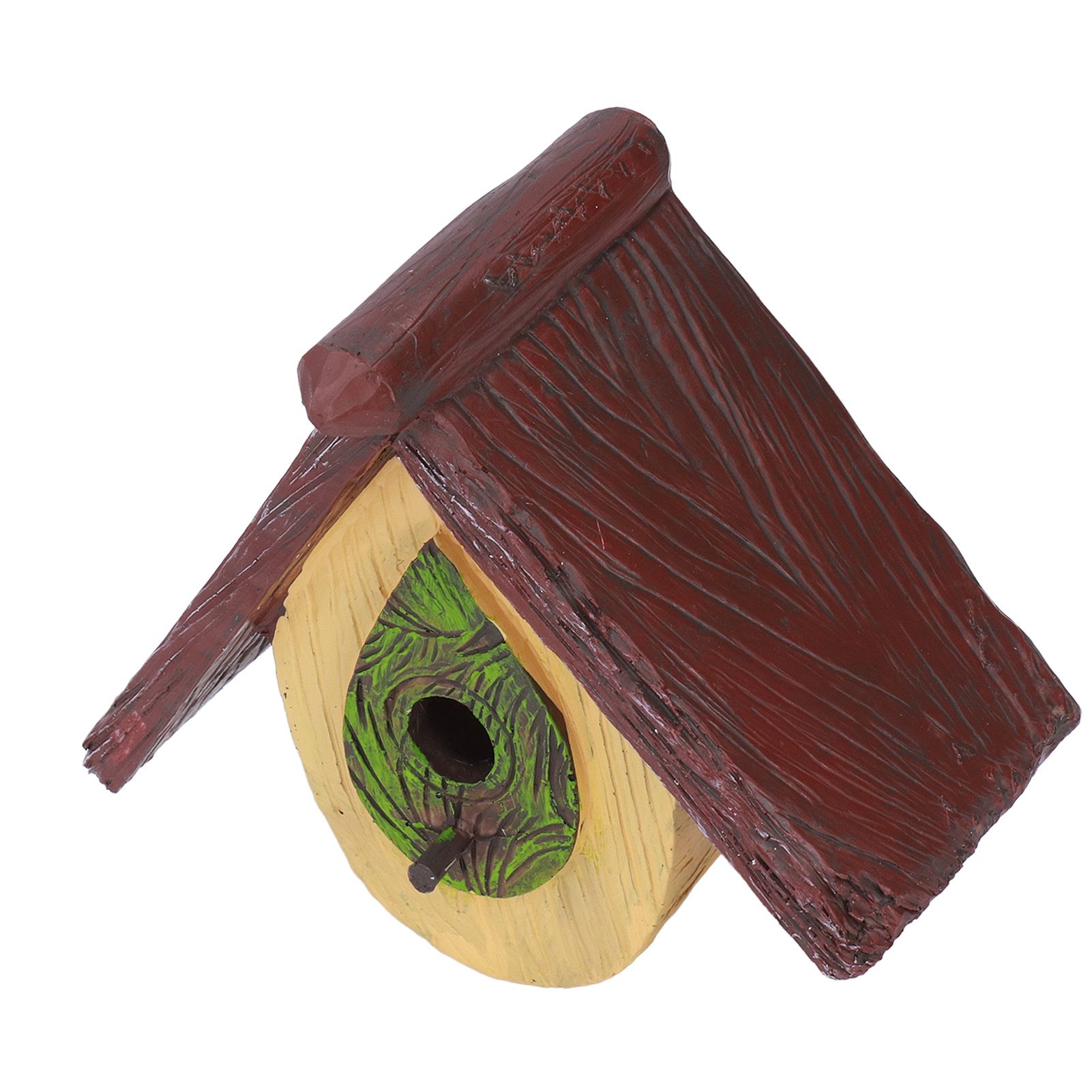 Bird House Garden Tree Decoration Hummingbird Synthetic Resin House Craft view 10