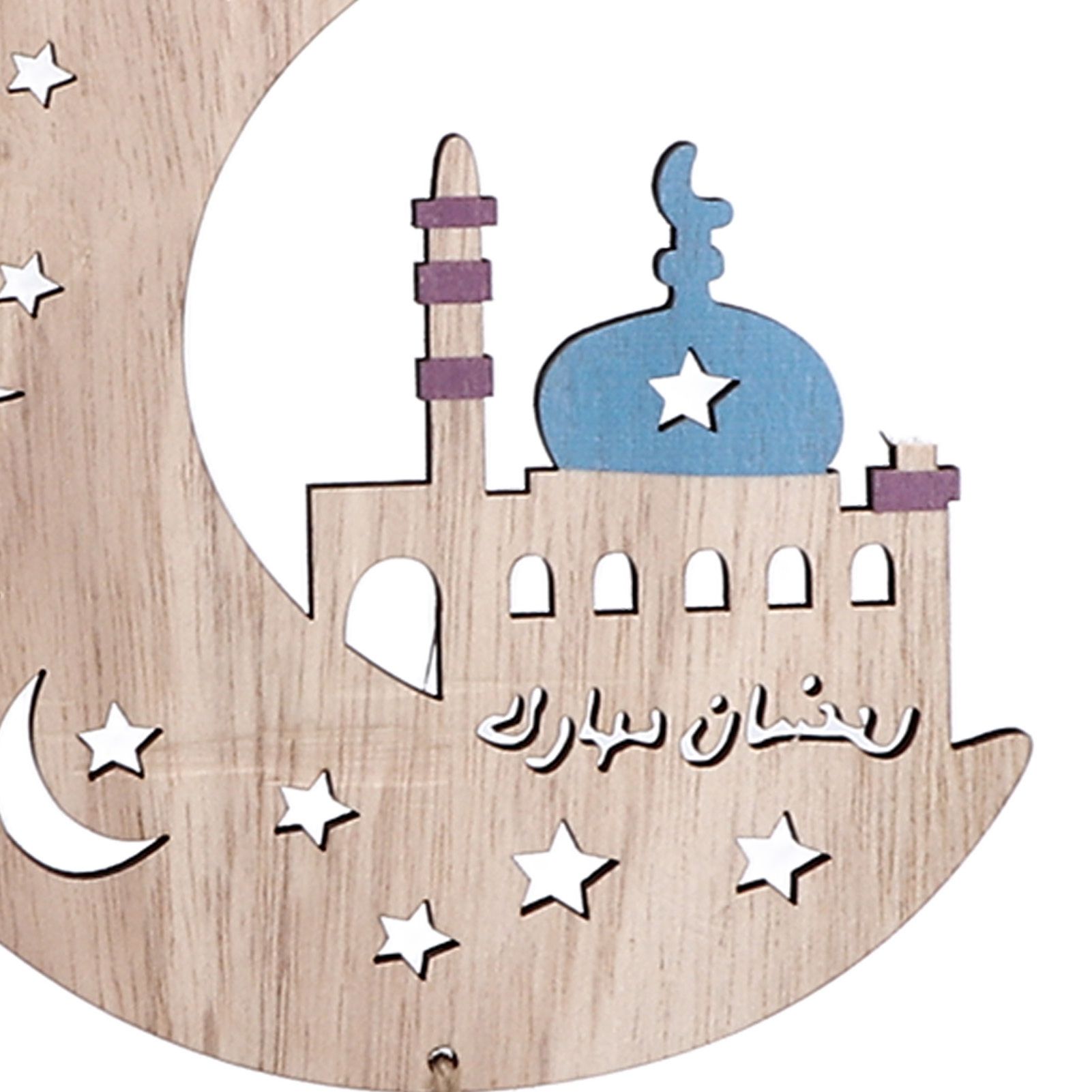 2pcs Moon Eid Hanging Decoration Eid Al‑Fitr Ornaments Decorations Pendant view 15