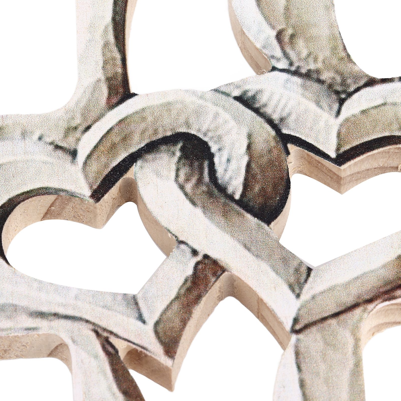 Carved Wooden Cross Intertwined Hearts Wall Hanging Hand Carved Wood Cross for view 14