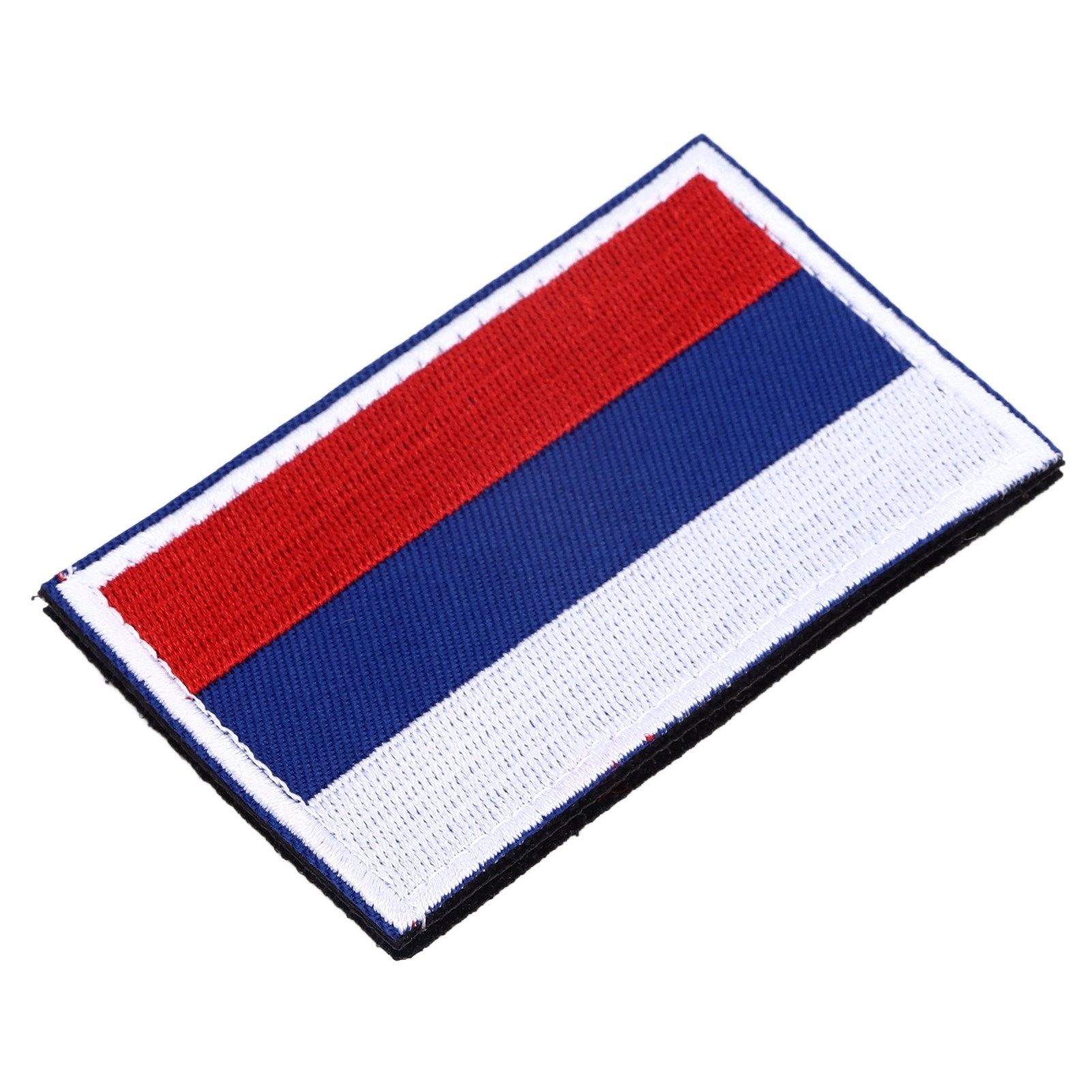 European Country Flags Patch World National Hook and Loop Badge Embroidered view 2