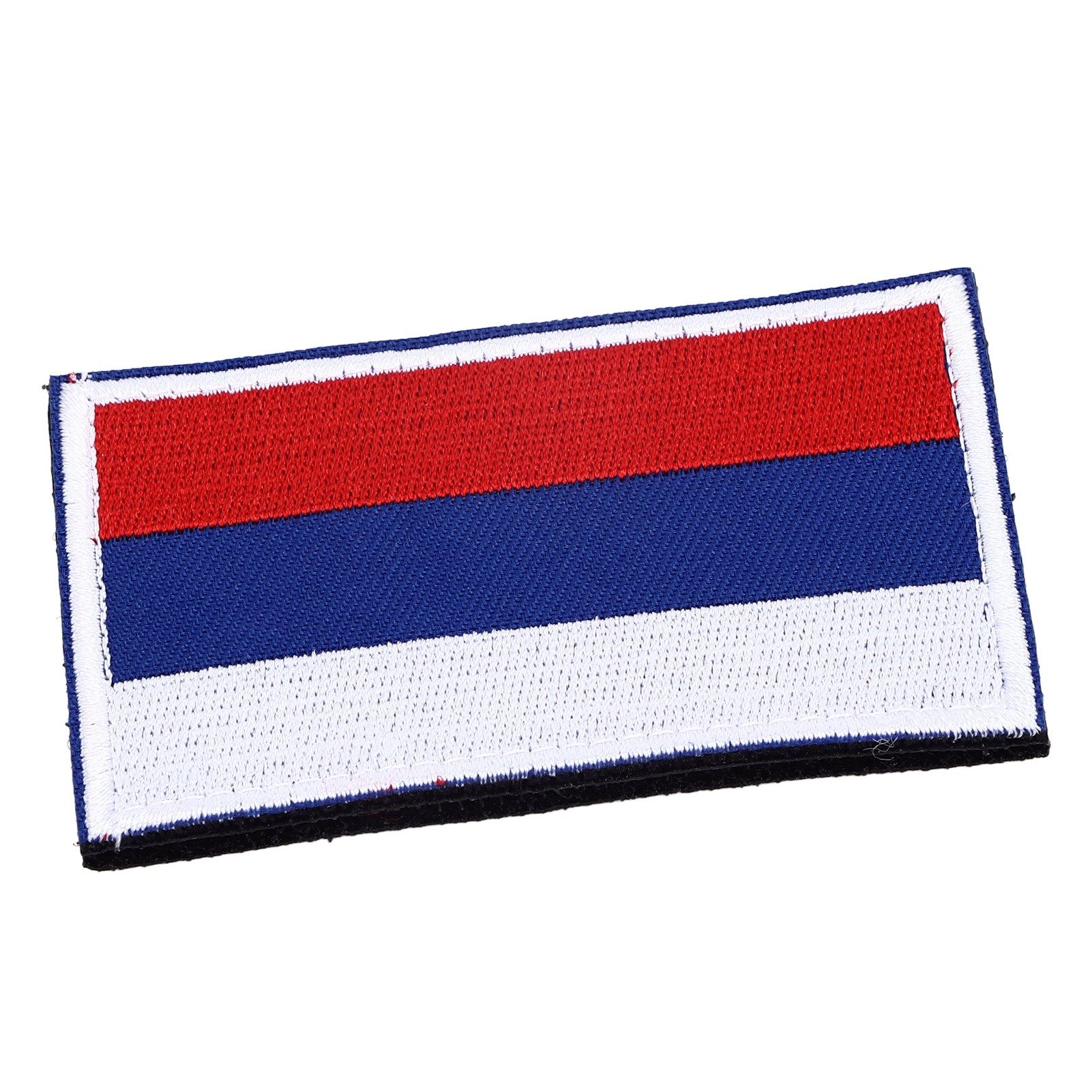 European Country Flags Patch World National Hook and Loop Badge Embroidered view 8