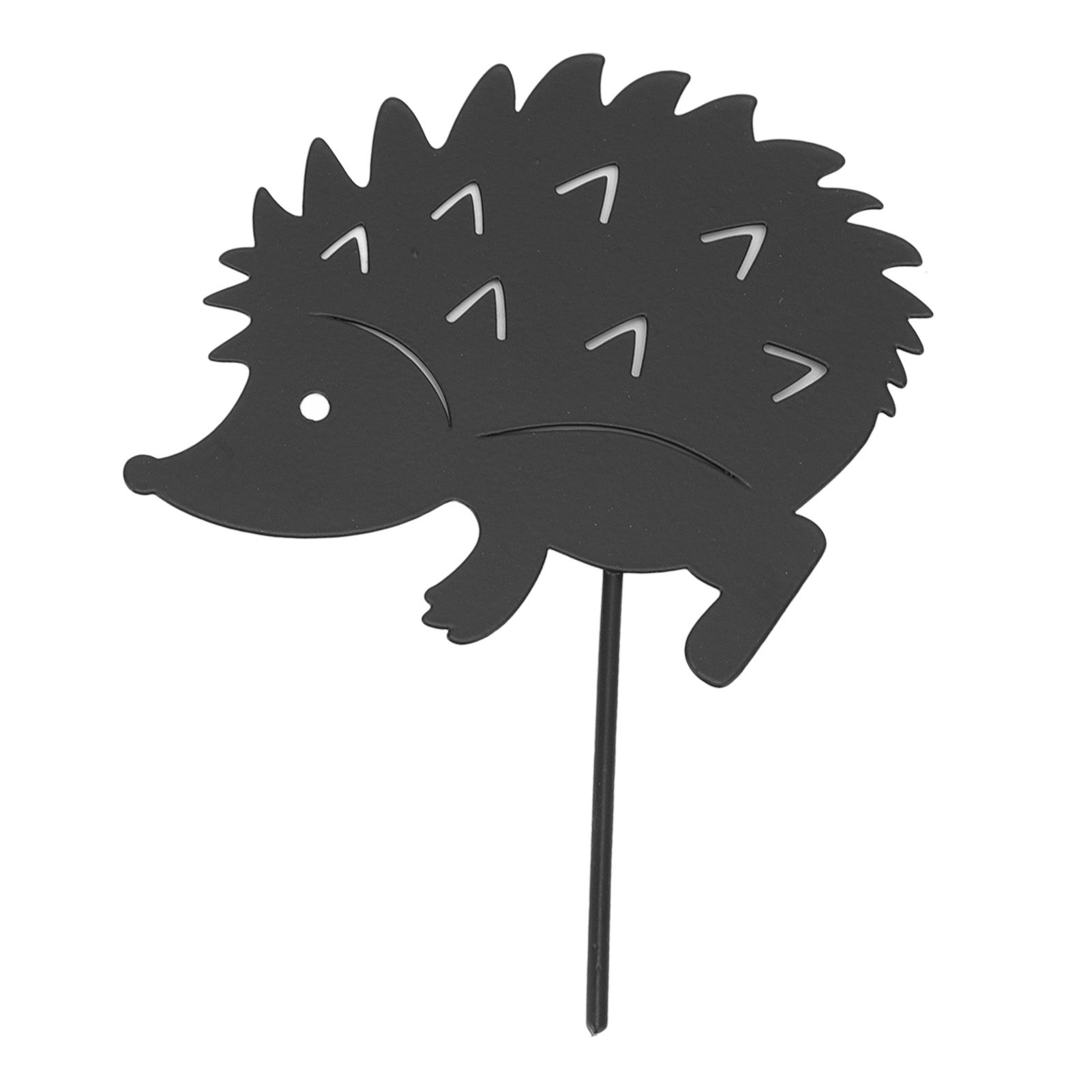 4Pcs Metal Hedgehog Decorative Garden Stakes Cute Animal Hollow Design Patio view 13