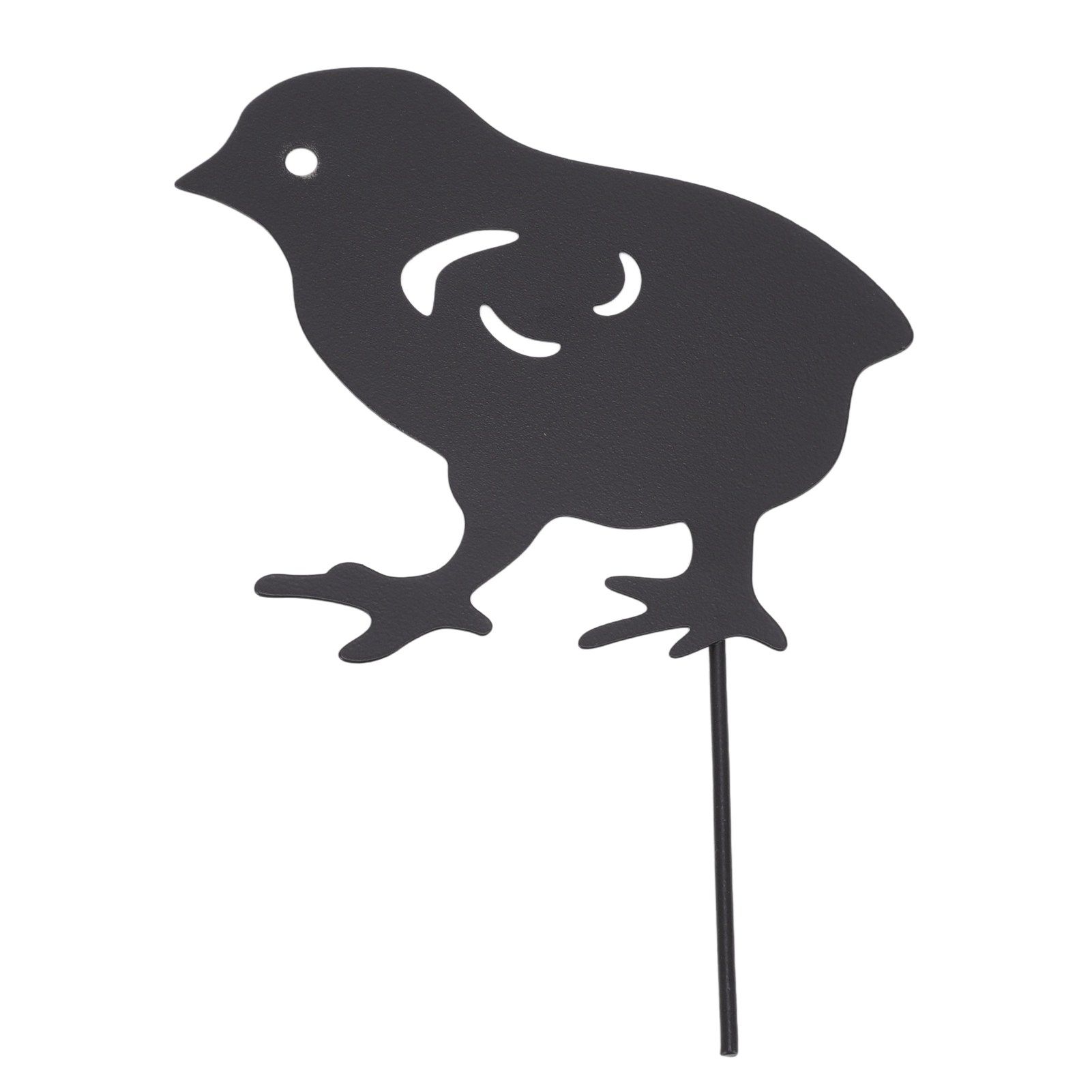 4Pcs Hen Chicken Silhouette Hollow Stake Design Cute Hen Chicken Design view 13