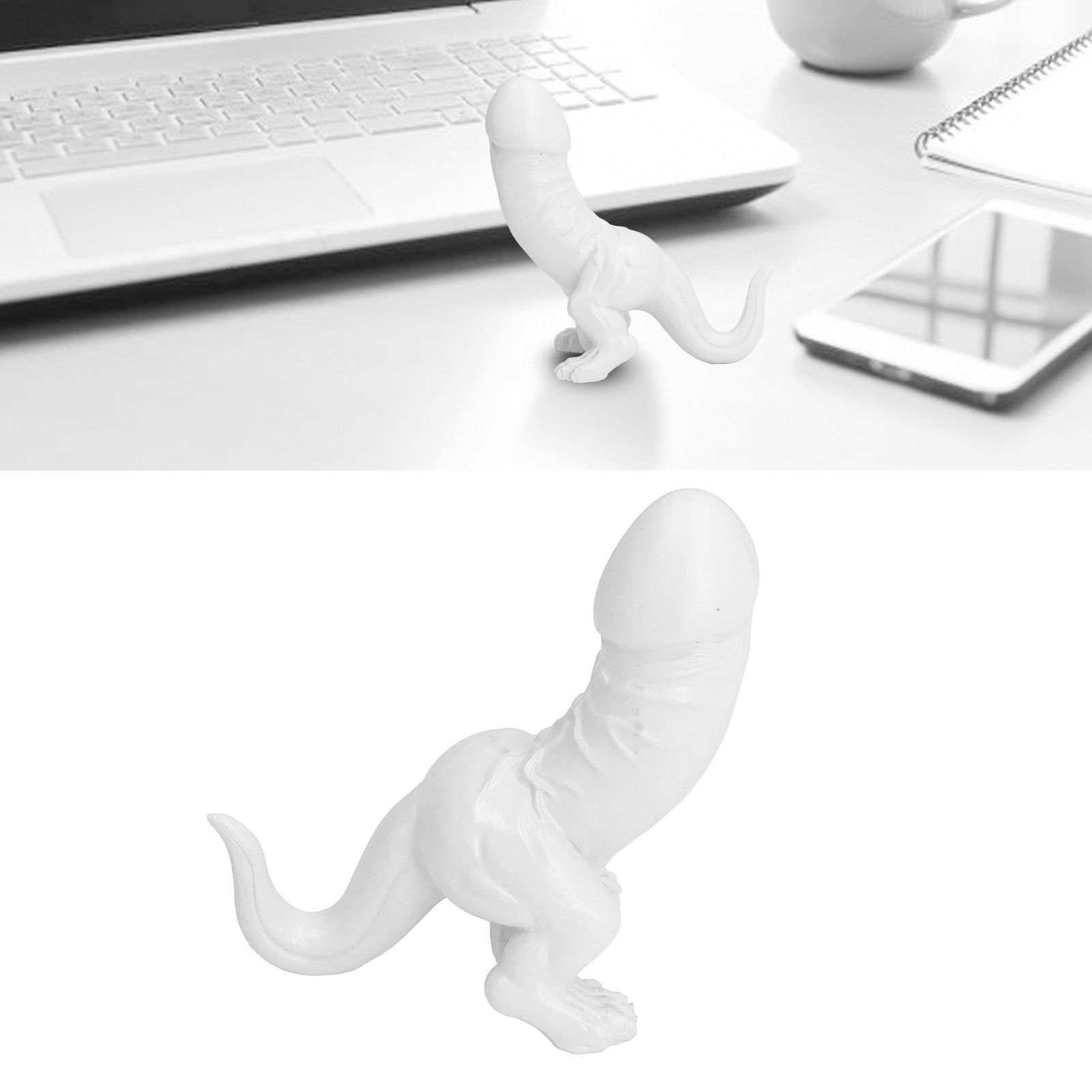 Dinosaur Ornament High Simulation Adult Spoof Resin Dinosaur Decoration for view 11