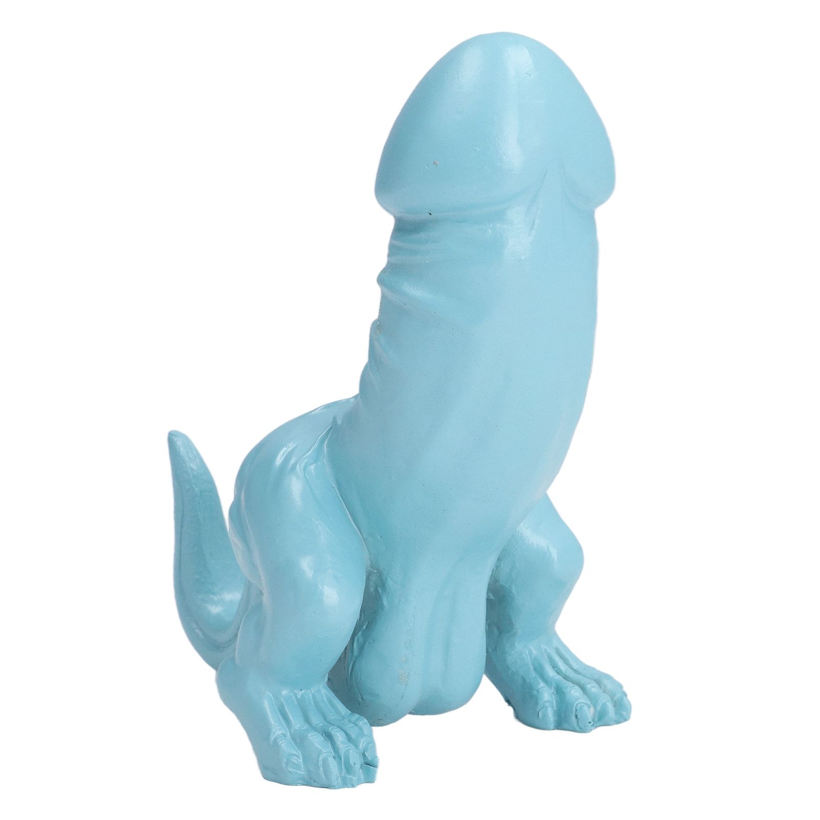 Dinosaur Ornament High Simulation Adult Spoof Resin Dinosaur Decoration for view 4