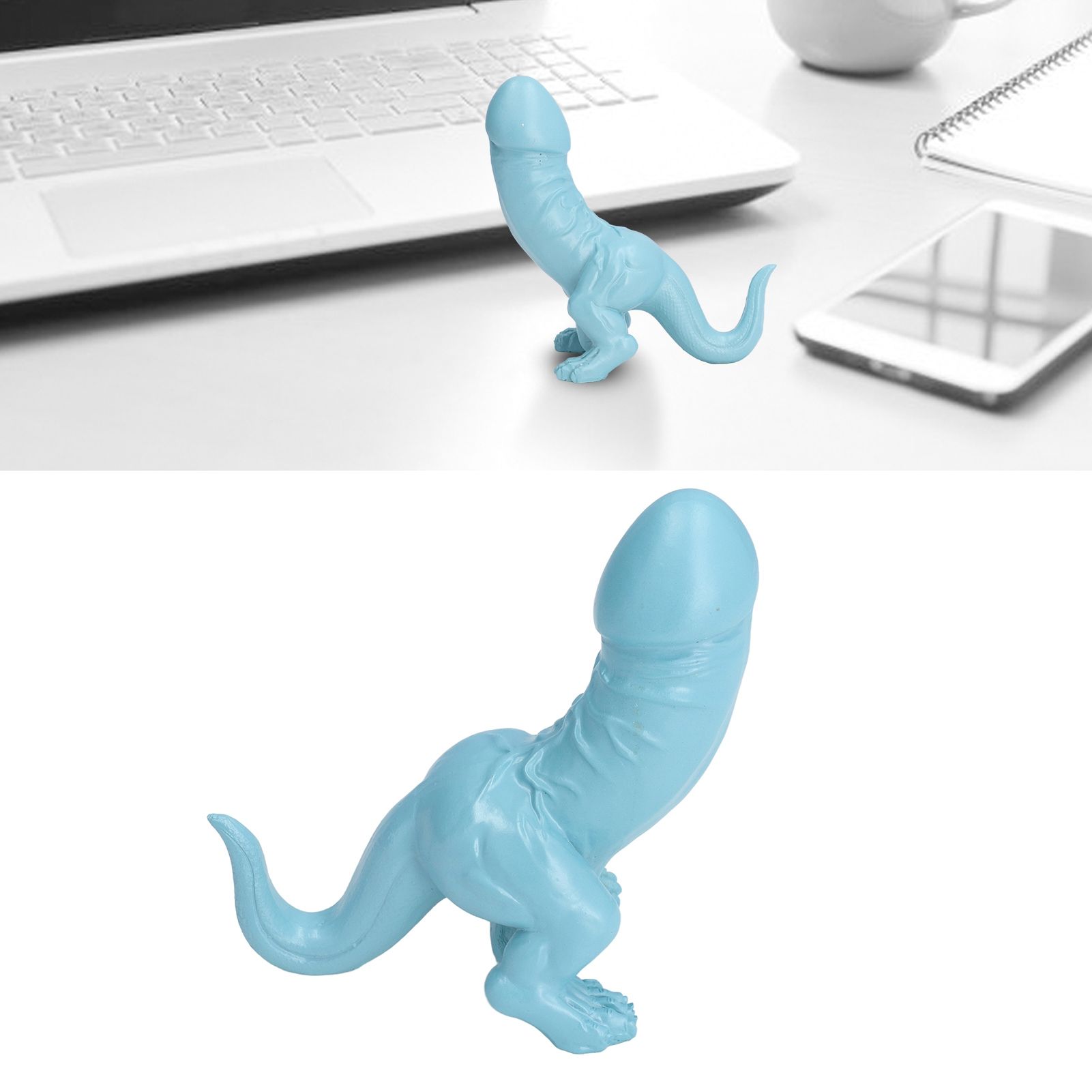 Dinosaur Ornament High Simulation Adult Spoof Resin Dinosaur Decoration for view 11