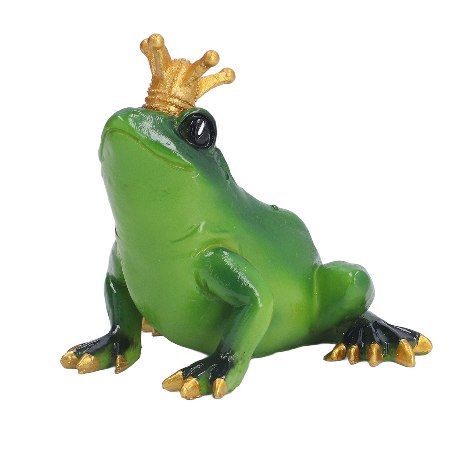 Frog Figurine Sculpture Lifelike Cute Synthetic Resin Desktop Statue Ornament view 8