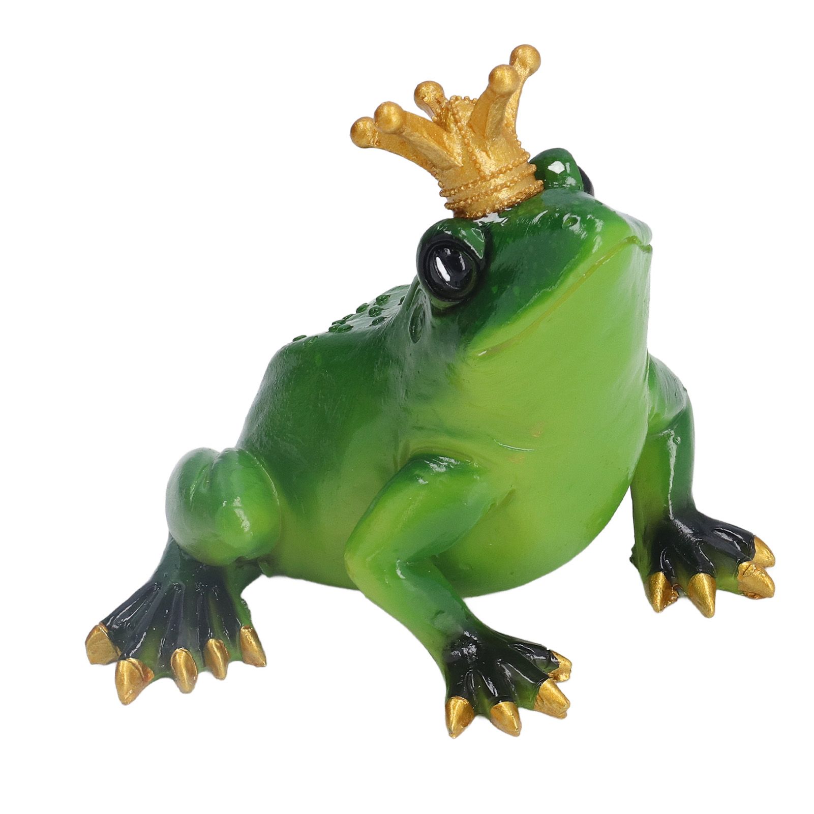 Frog Figurine Sculpture Lifelike Cute Synthetic Resin Desktop Statue Ornament view 10