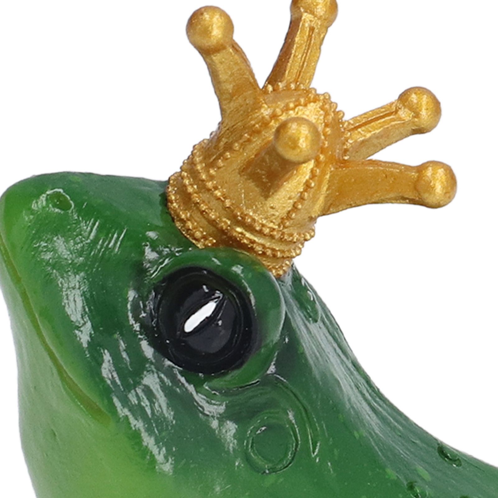 Frog Figurine Sculpture Lifelike Cute Synthetic Resin Desktop Statue Ornament view 15