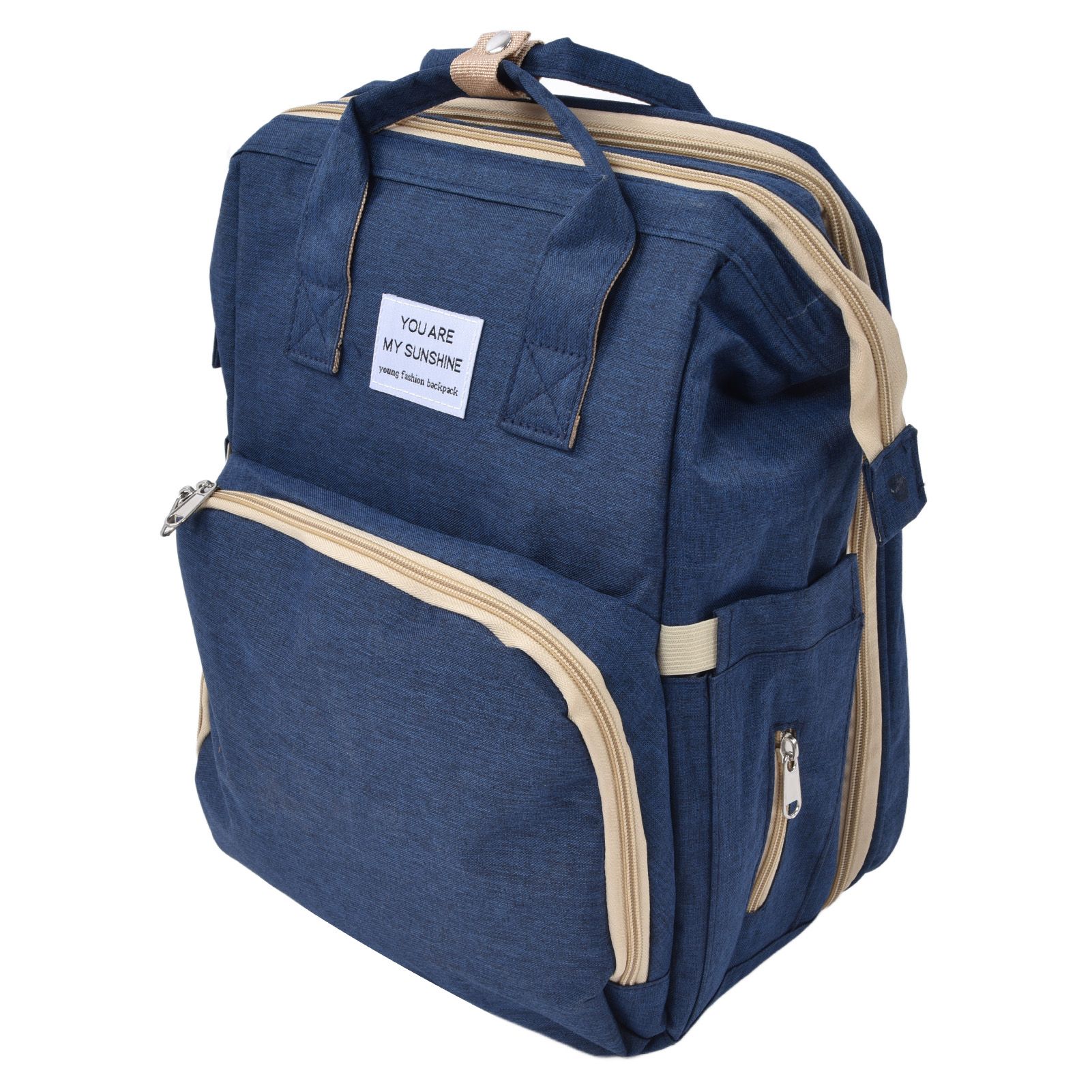 Backpack Multifunctional Foldable Large Capacity Baby Diaper Storage Bag for view 4