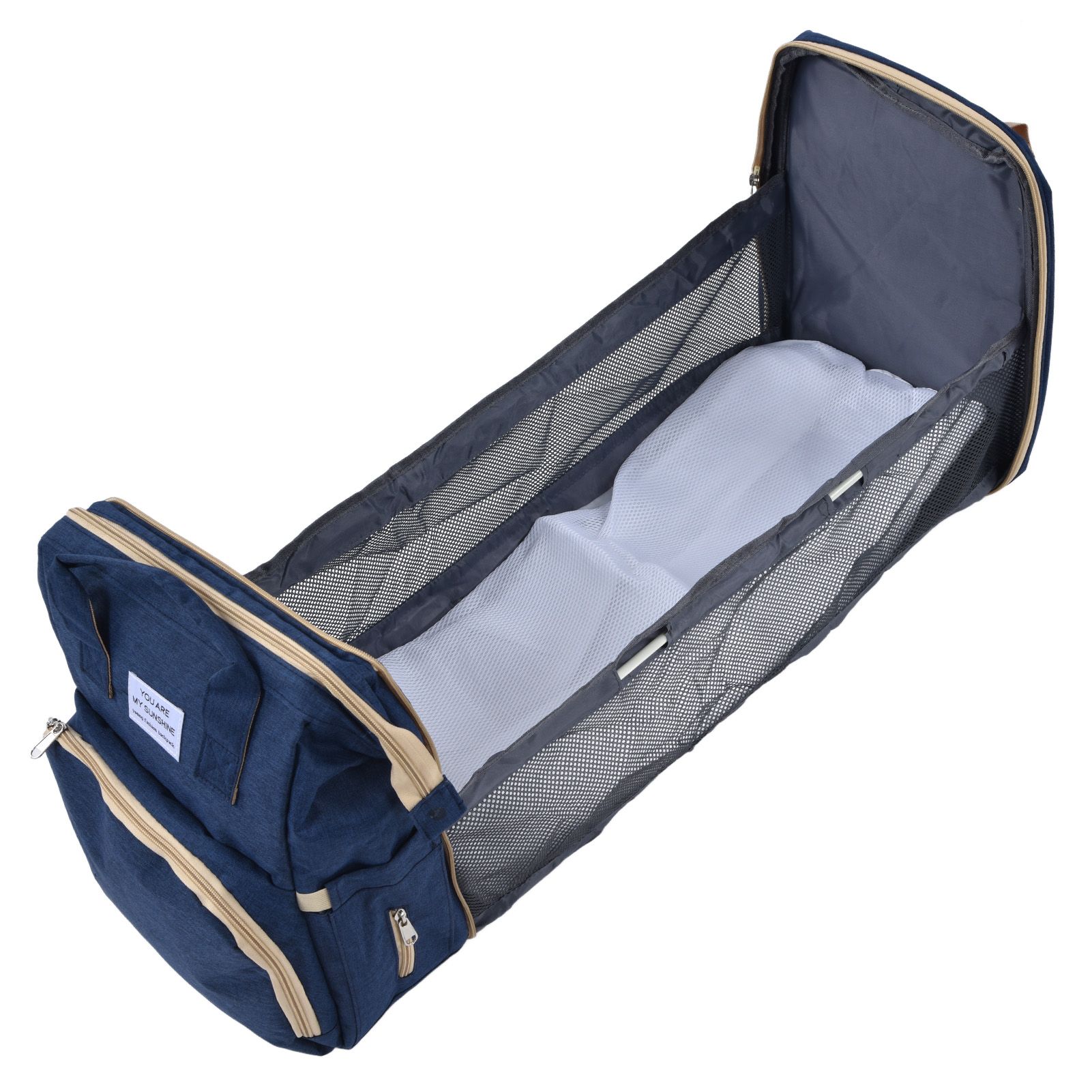 Backpack Multifunctional Foldable Large Capacity Baby Diaper Storage Bag for view 8