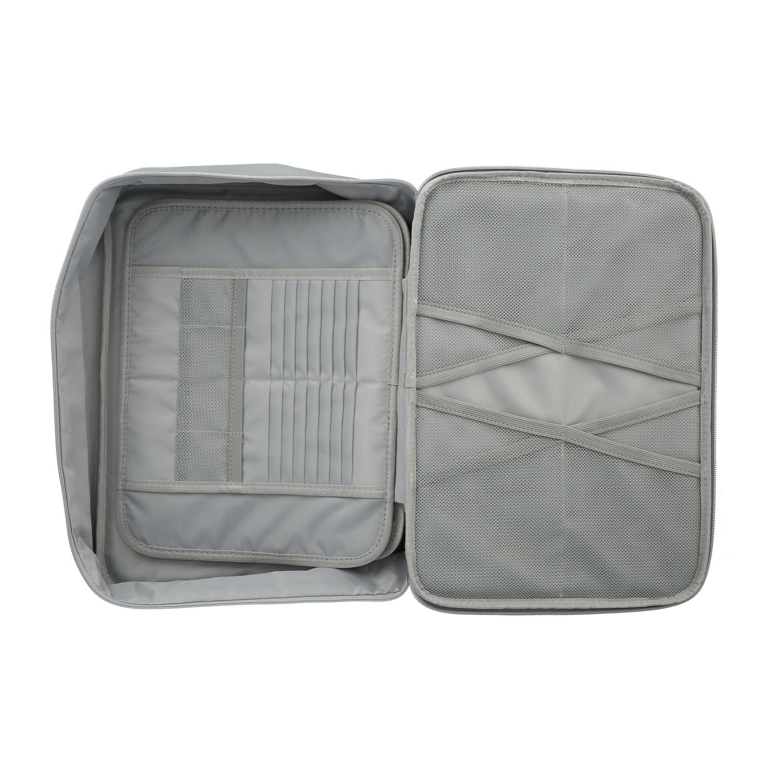 Document Bag Fireproof Waterproof Portable Large Size Multi Layer File view 9