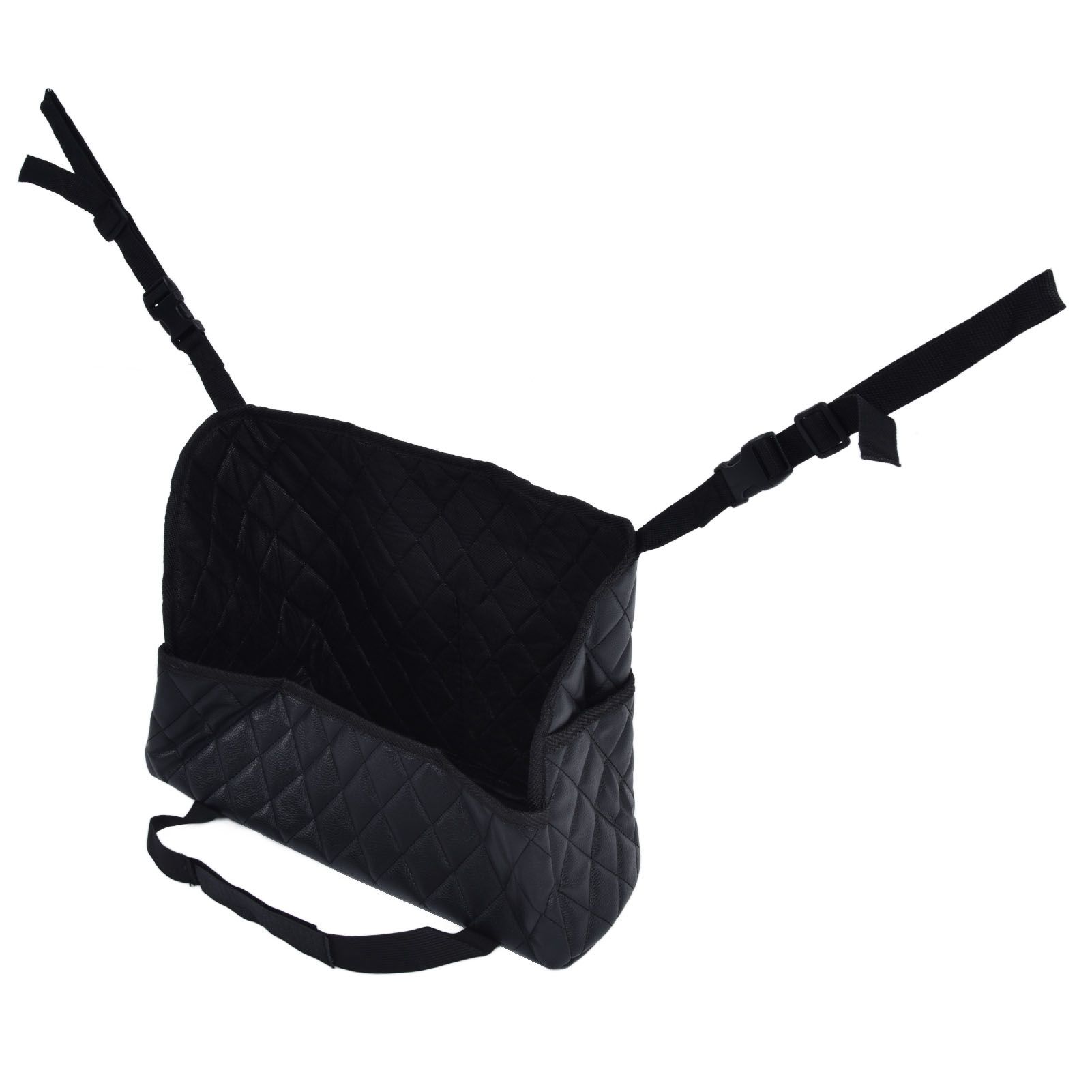 Rhombus Hanging Car Net Pocket Large Capacity Car Storage Bag Seat Bag Net Bag view 2