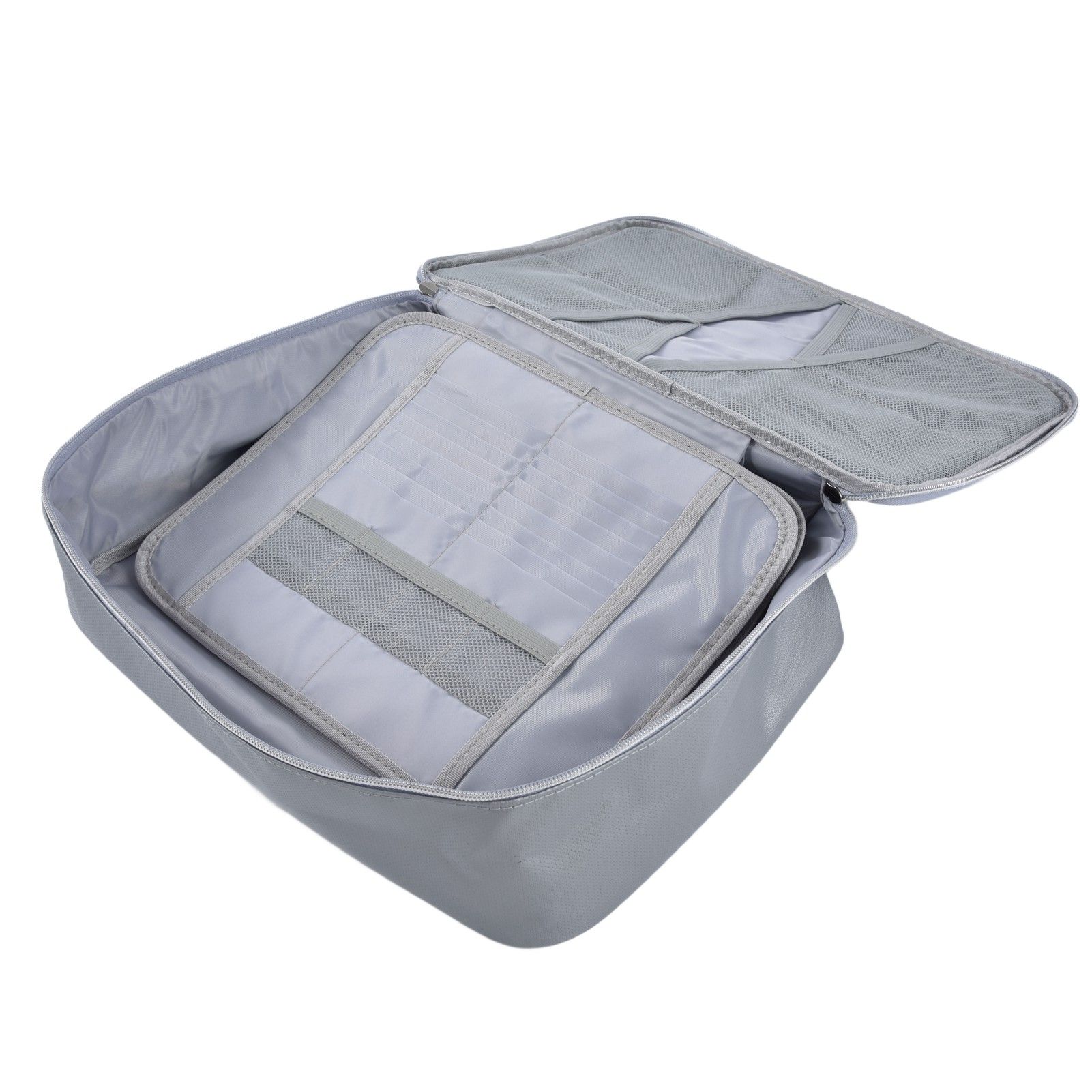 Fireproof Document Bag Pouch Portable File Safe Organizer Large Capacity view 8
