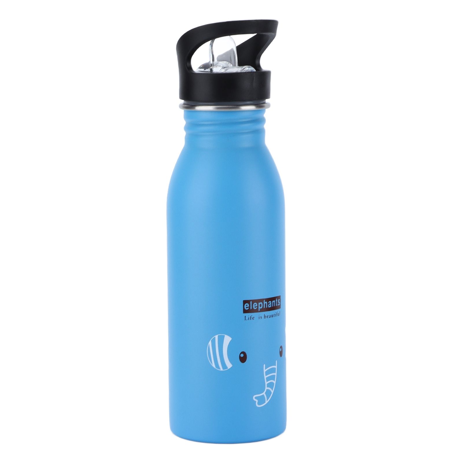 Stainless Steel Sport Water Bottle 500ml Cute Vacuum Insulated Water Bottle view 2
