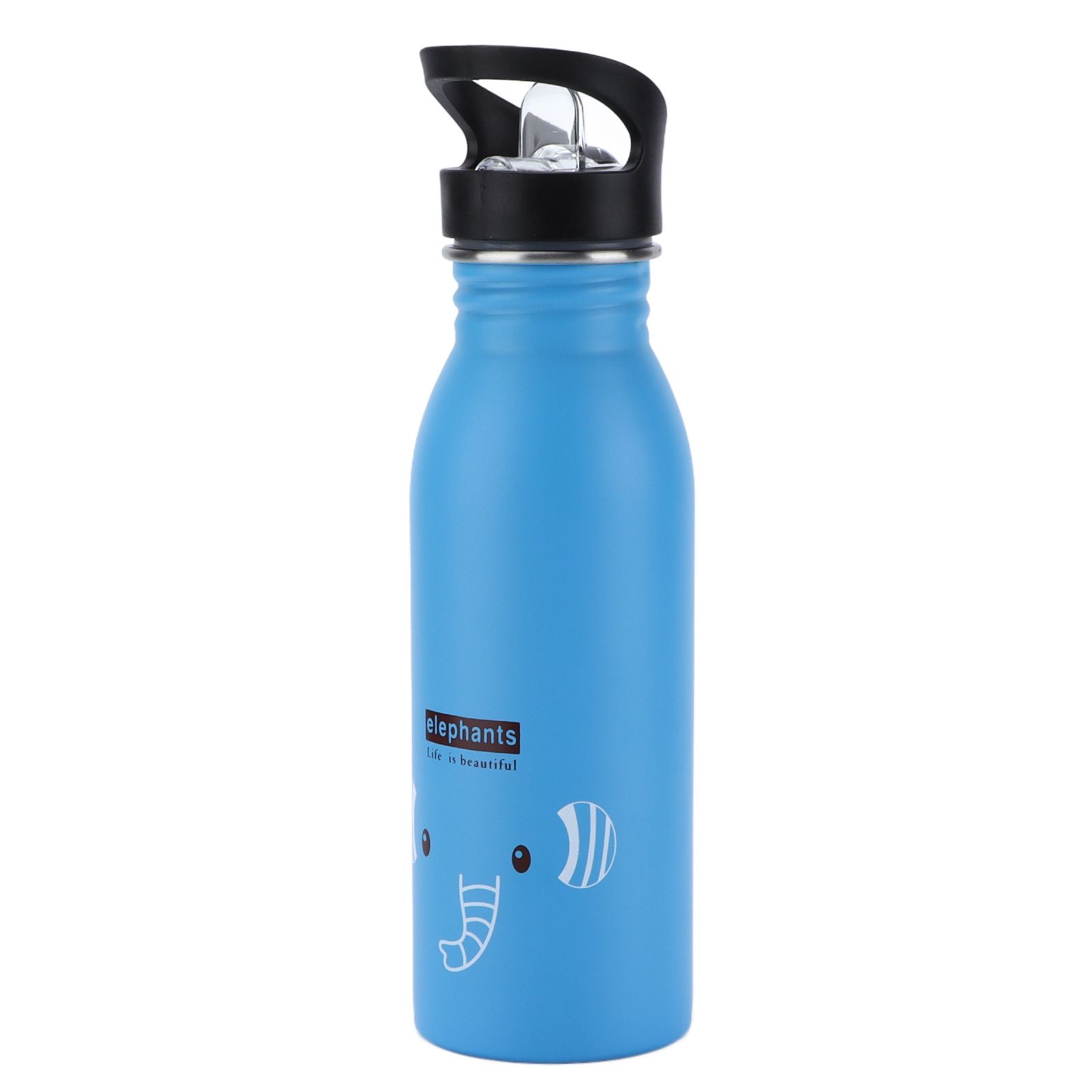 Stainless Steel Sport Water Bottle 500ml Cute Vacuum Insulated Water Bottle view 4