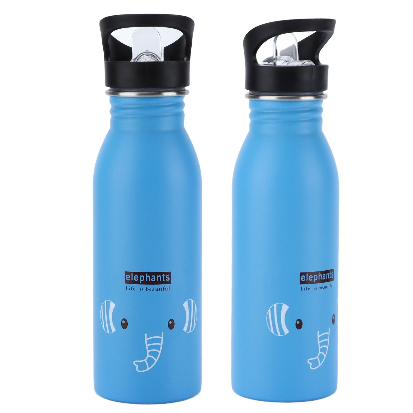 Stainless Steel Sport Water Bottle 500ml Cute Vacuum Insulated Water Bottle view 7