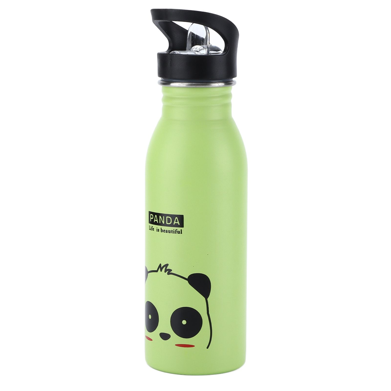 Stainless Steel Sport Water Bottle 500ml Cute Vacuum Insulated Water Bottle view 2
