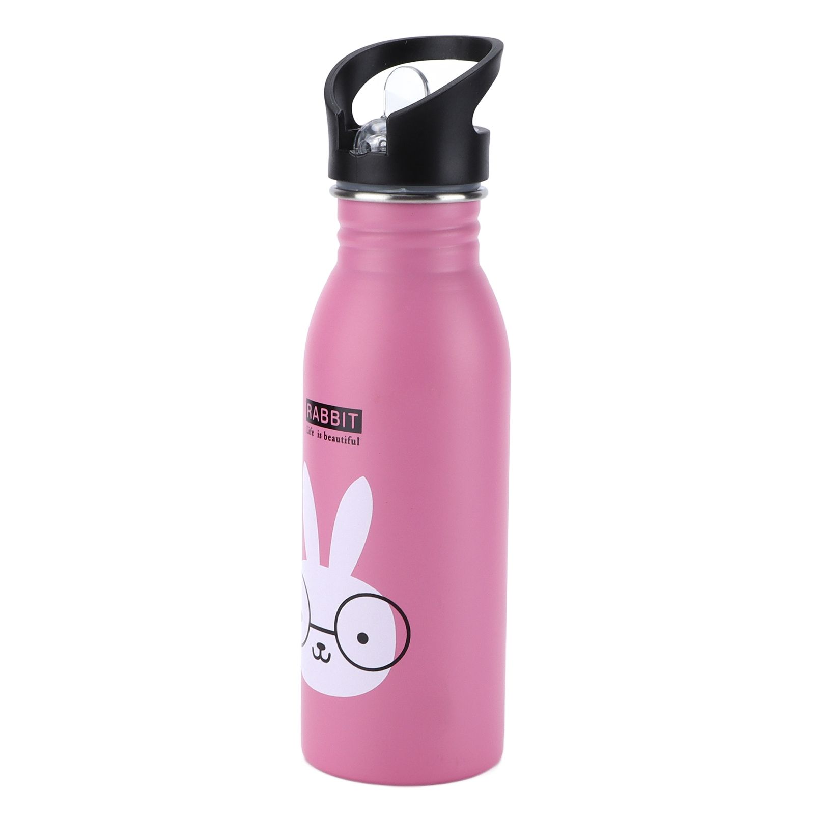Stainless Steel Sport Water Bottle 500ml Cute Vacuum Insulated Water Bottle view 5